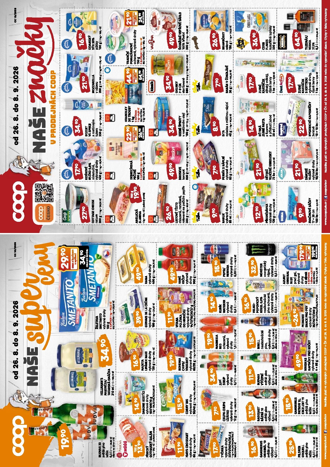 coop - Aktuální Coop - Západní Čechy leták platný od středy 26.08.2026 do úterý 08.09.2026 - page: 4