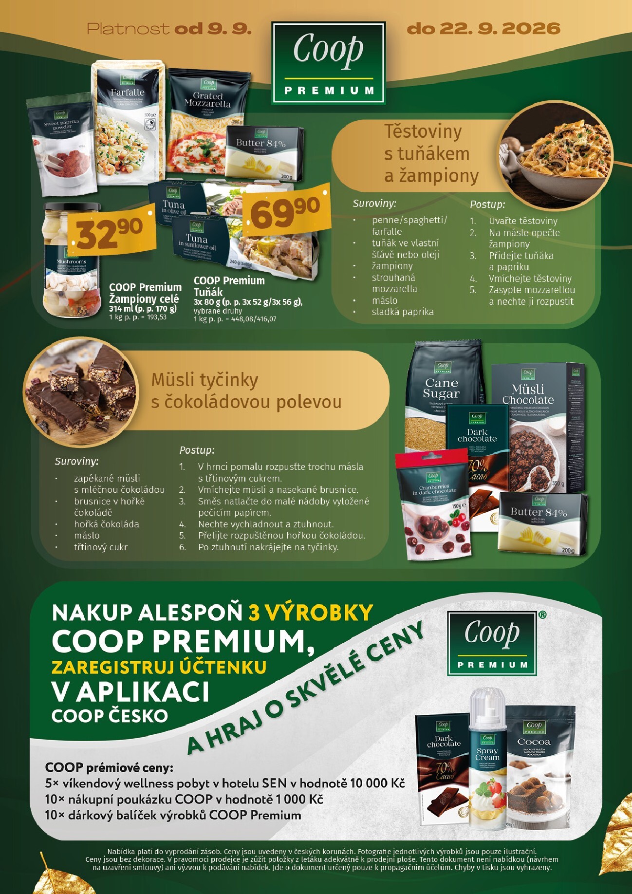 coop - Aktuální Coop Premium leták platný od středy 09.09.2026 do úterý 22.09.2026 - page: 4
