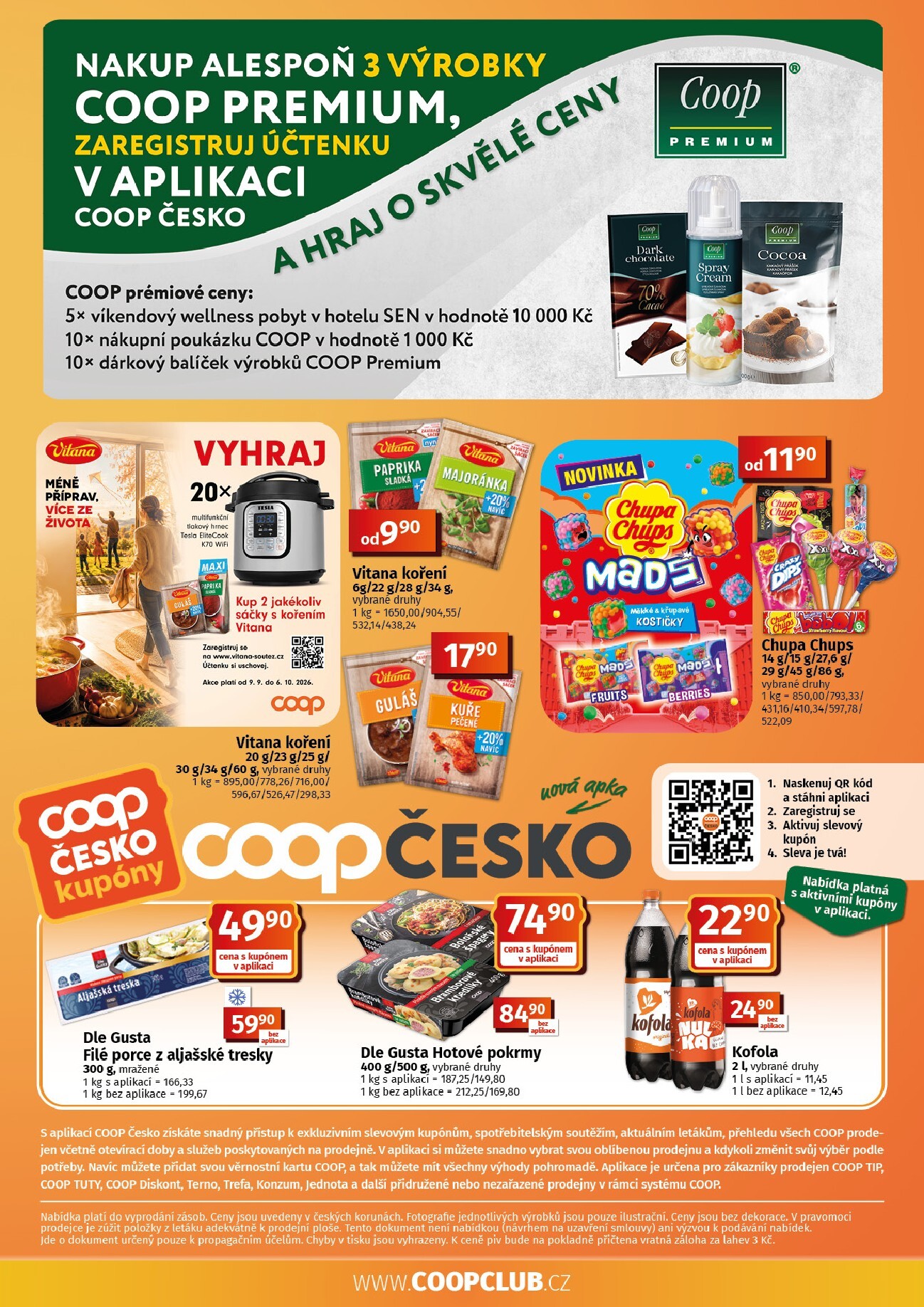 coop - Aktuální Coop Tuty-Tip Menu leták platný od středy 09.09.2026 do úterý 22.09.2026 - page: 10