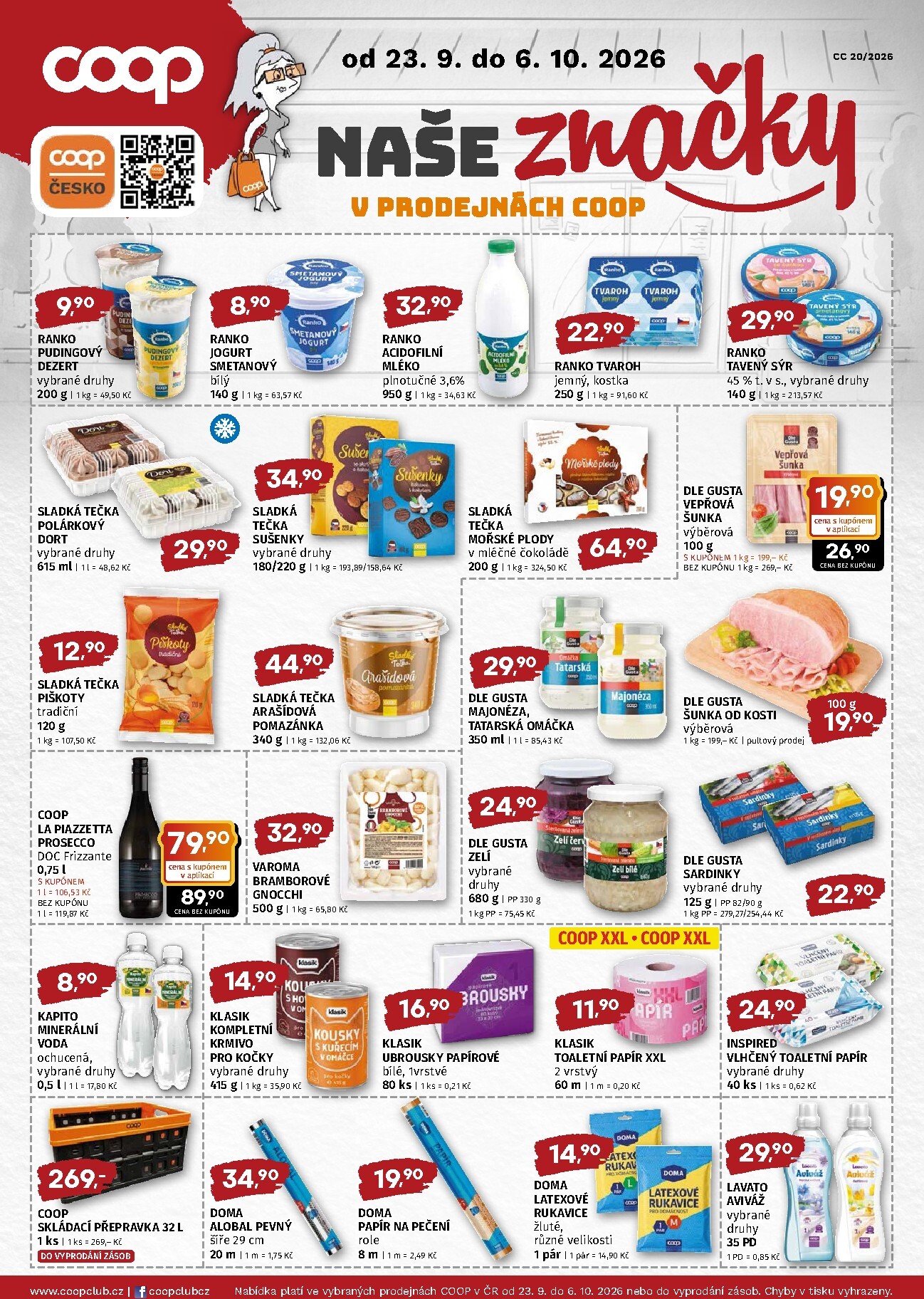 coop - Aktuální Coop - Naše super ceny leták platný od středy 23.09.2026 do úterý 06.10.2026 - page: 2