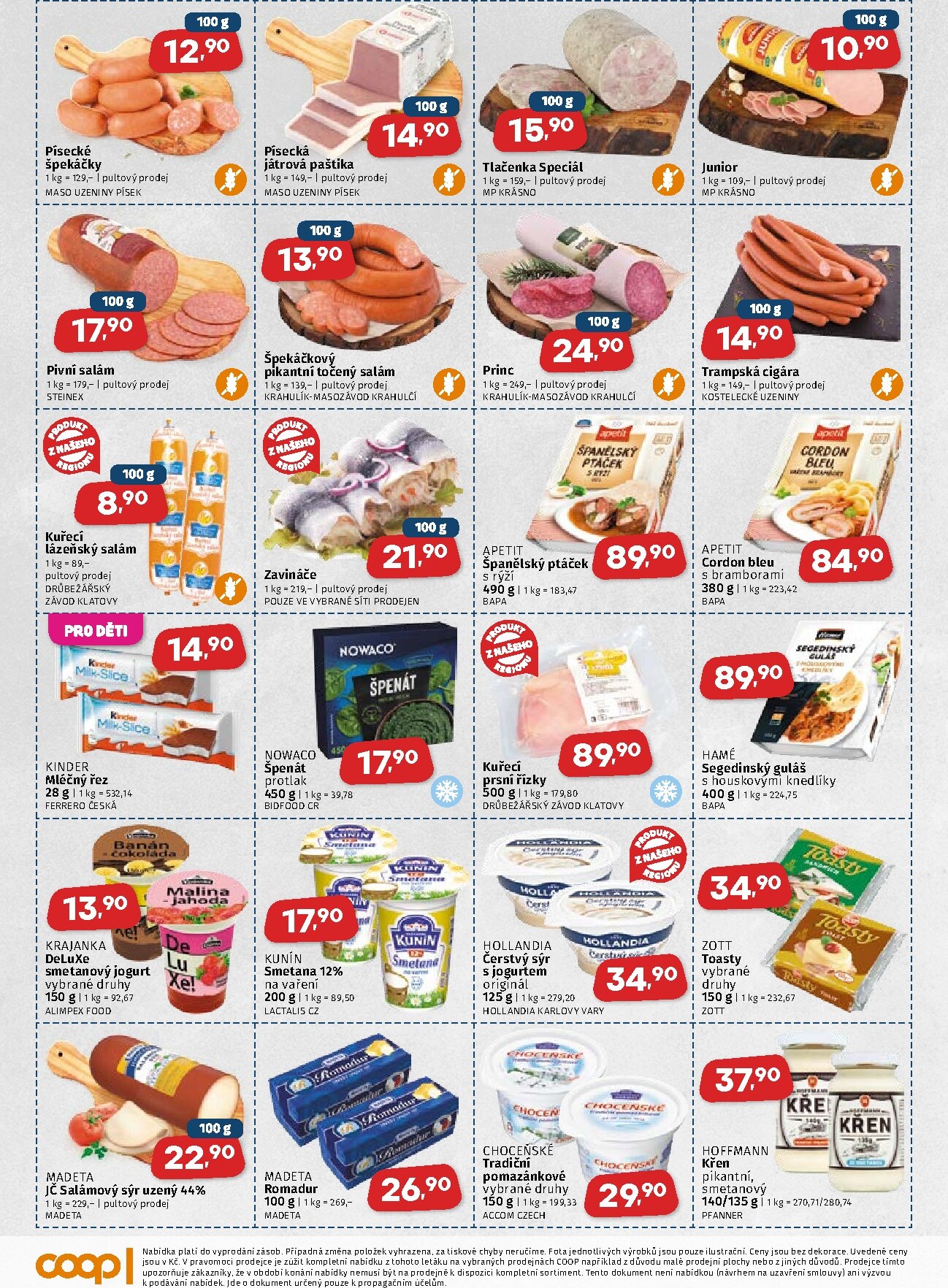 coop - Aktuální Coop - Západní Čechy leták platný od středy 23.09.2026 do úterý 06.10.2026 - page: 2