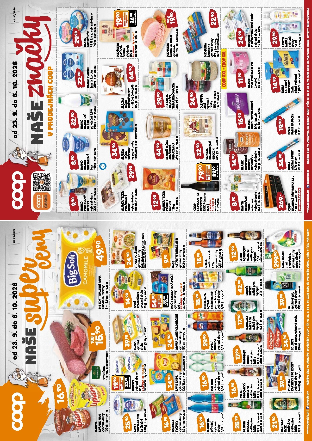 coop - Aktuální Coop - Západní Čechy leták platný od středy 23.09.2026 do úterý 06.10.2026 - page: 4