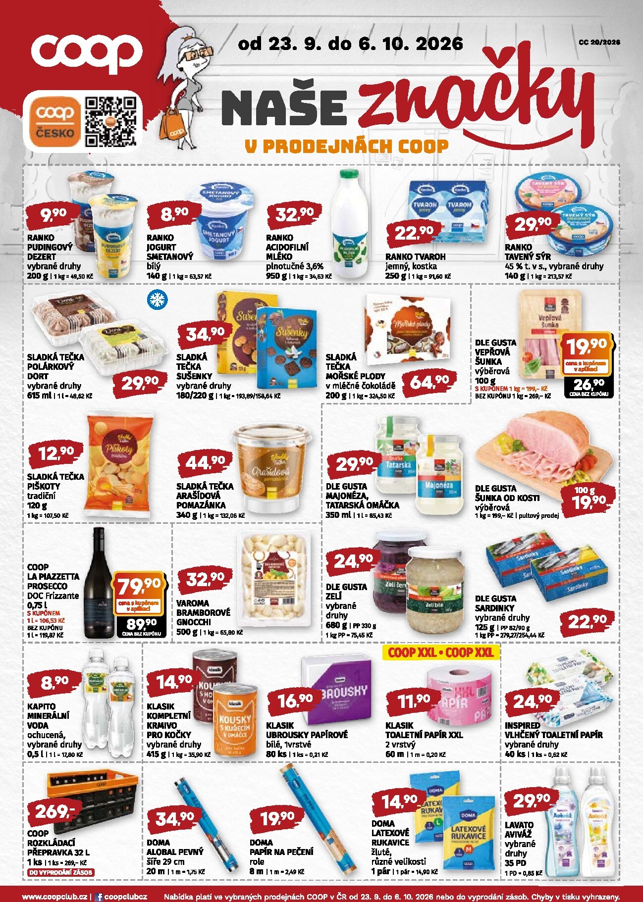 coop - Aktuální Coop Střední Čechy leták platný od středy 23.09.2026 do úterý 06.10.2026 - page: 4