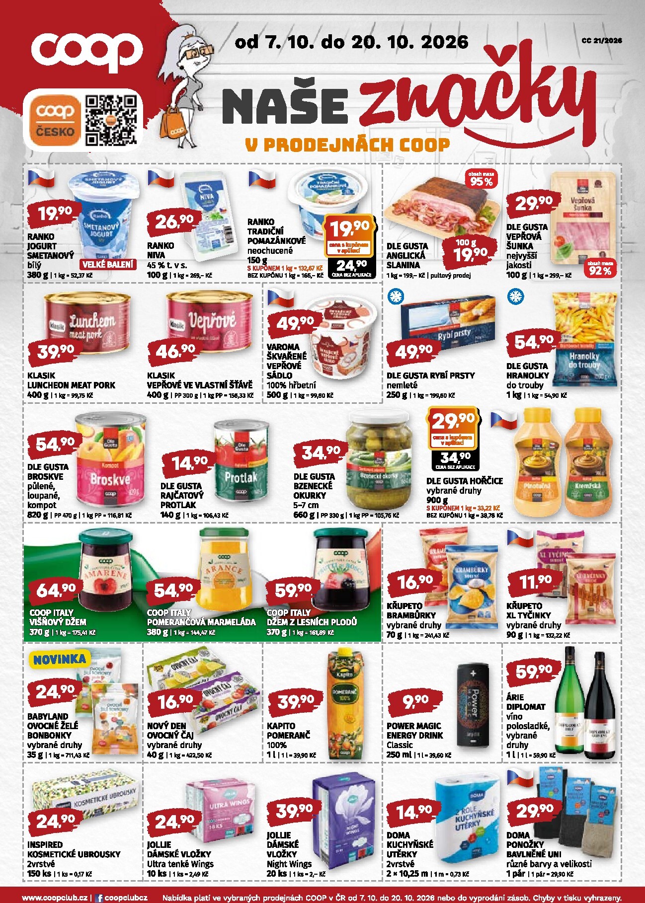 coop - Aktuální Coop - Střední Čechy leták platný od středy 07.10.2026 do úterý 20.10.2026 - page: 4