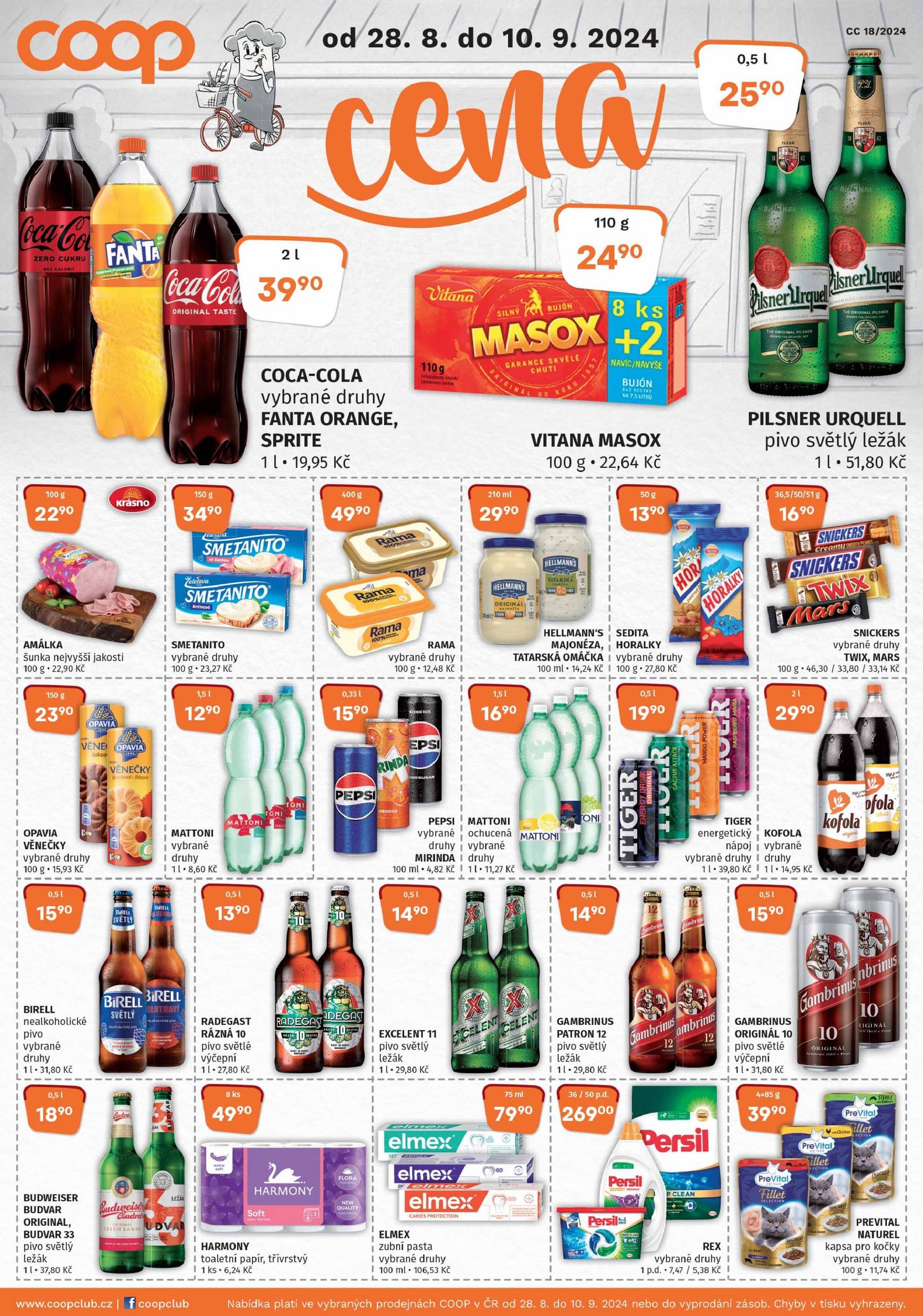 coop - Leták Coop - Naše značky od 28.08. do 10.09.