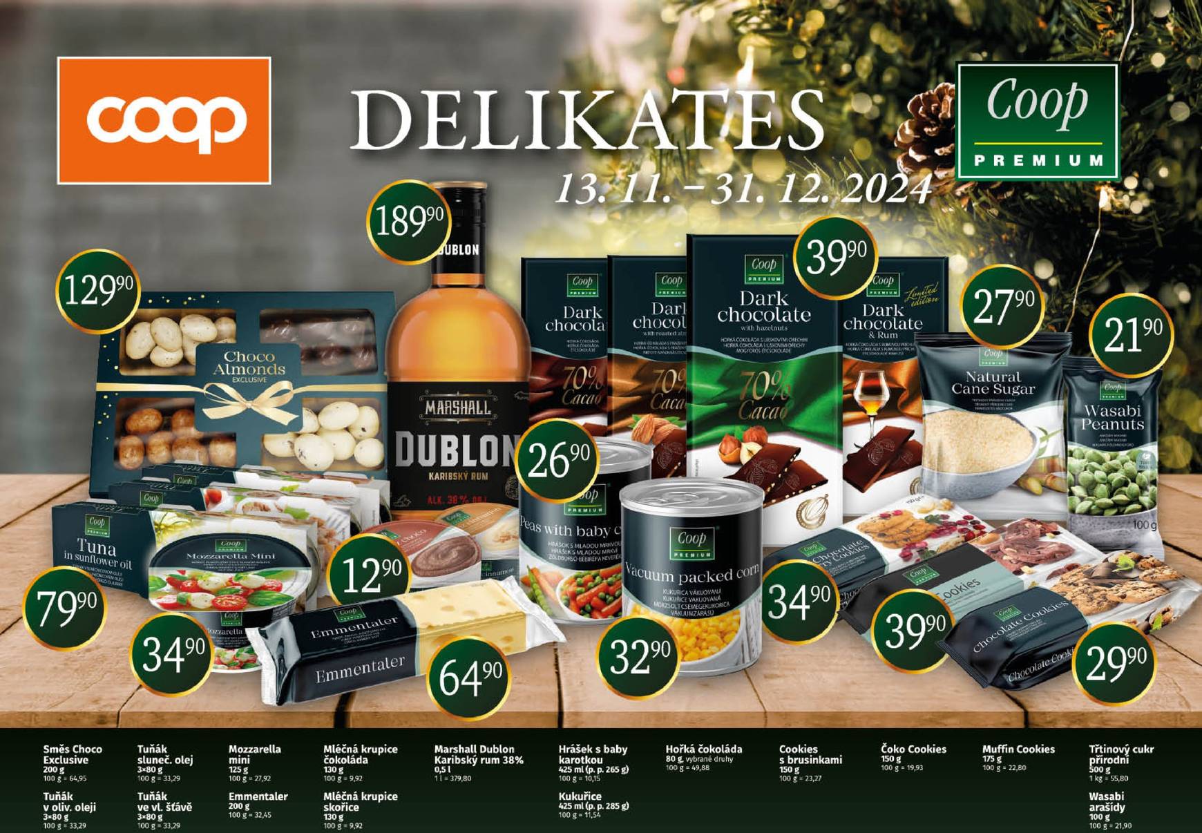 coop - Leták Coop - Delikates Vánoce od 13.11. do 31.12.