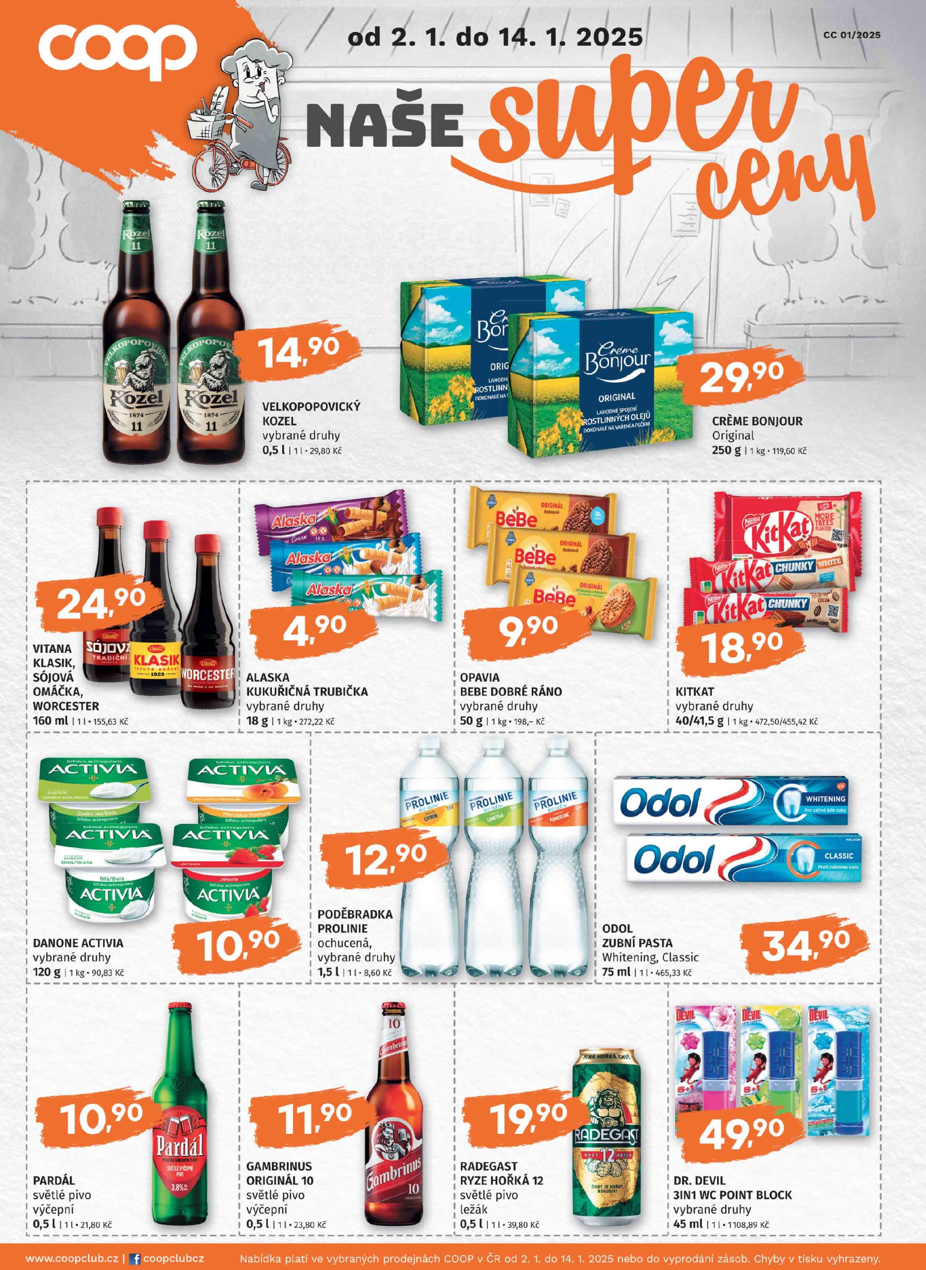 coop - Leták Coop - Naše značky od 02.01. do 14.01. - page: 2