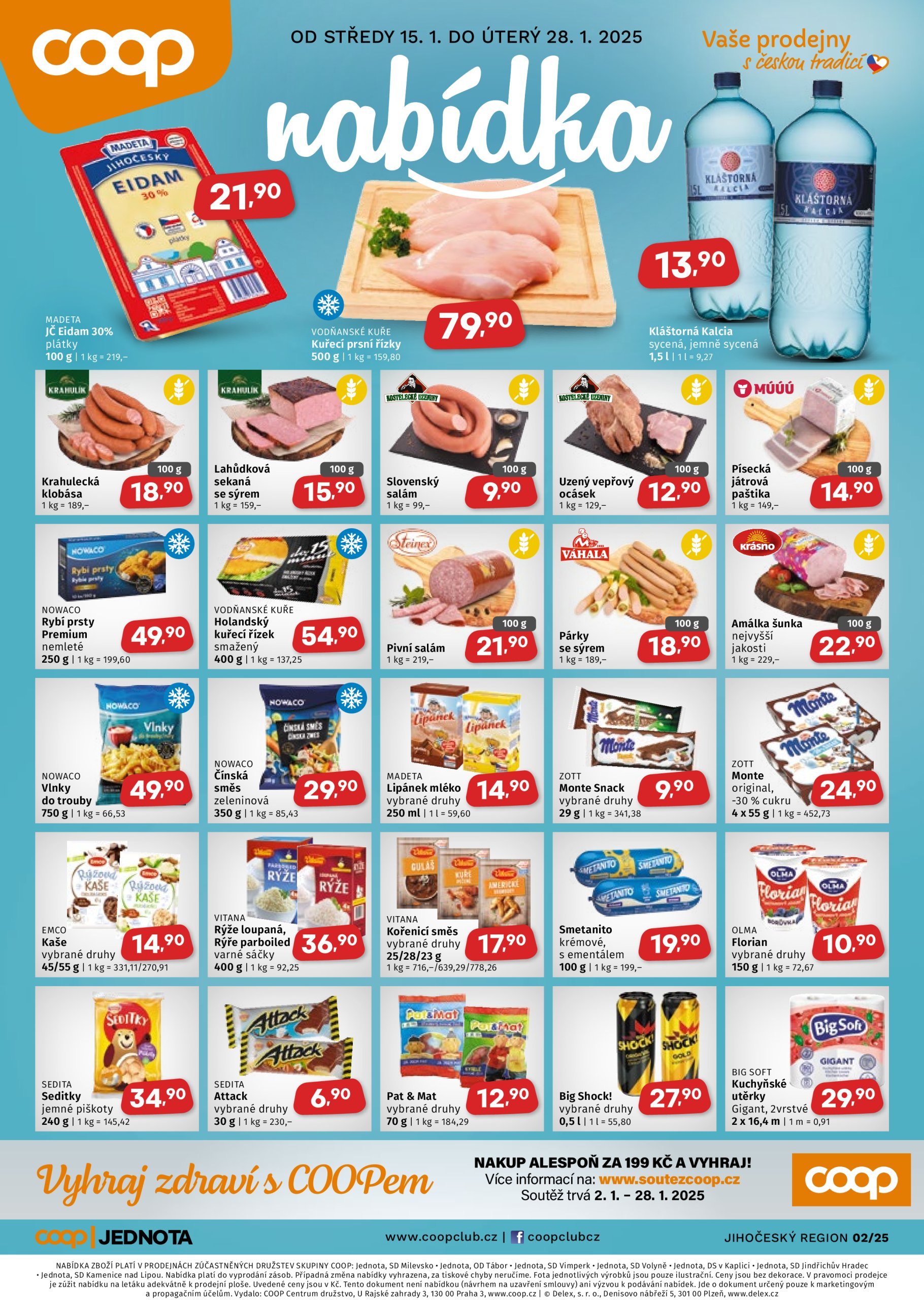 coop - Leták Coop - Jižní Čechy od 15.01. do 28.01.