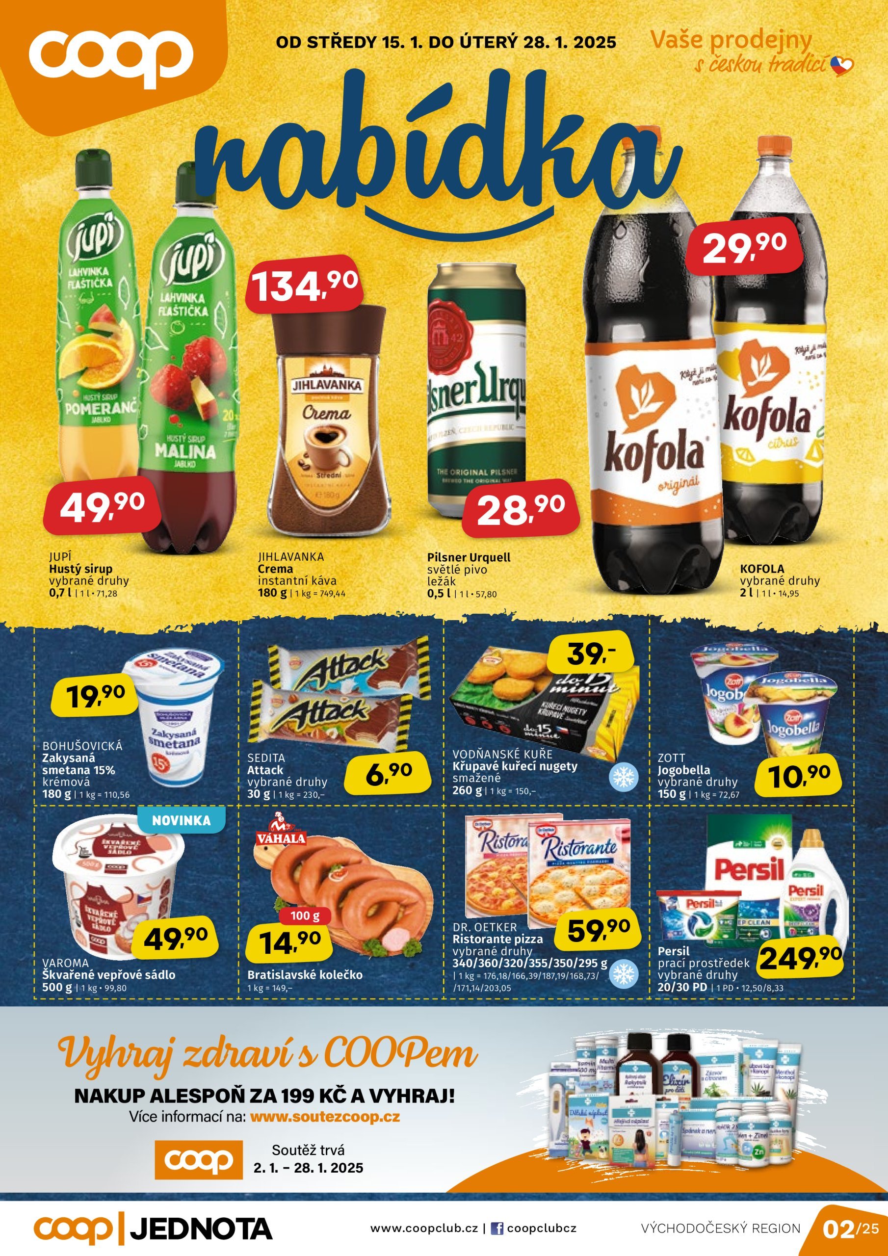 coop - Leták Coop - Východní Čechy od 15.01. do 28.01.