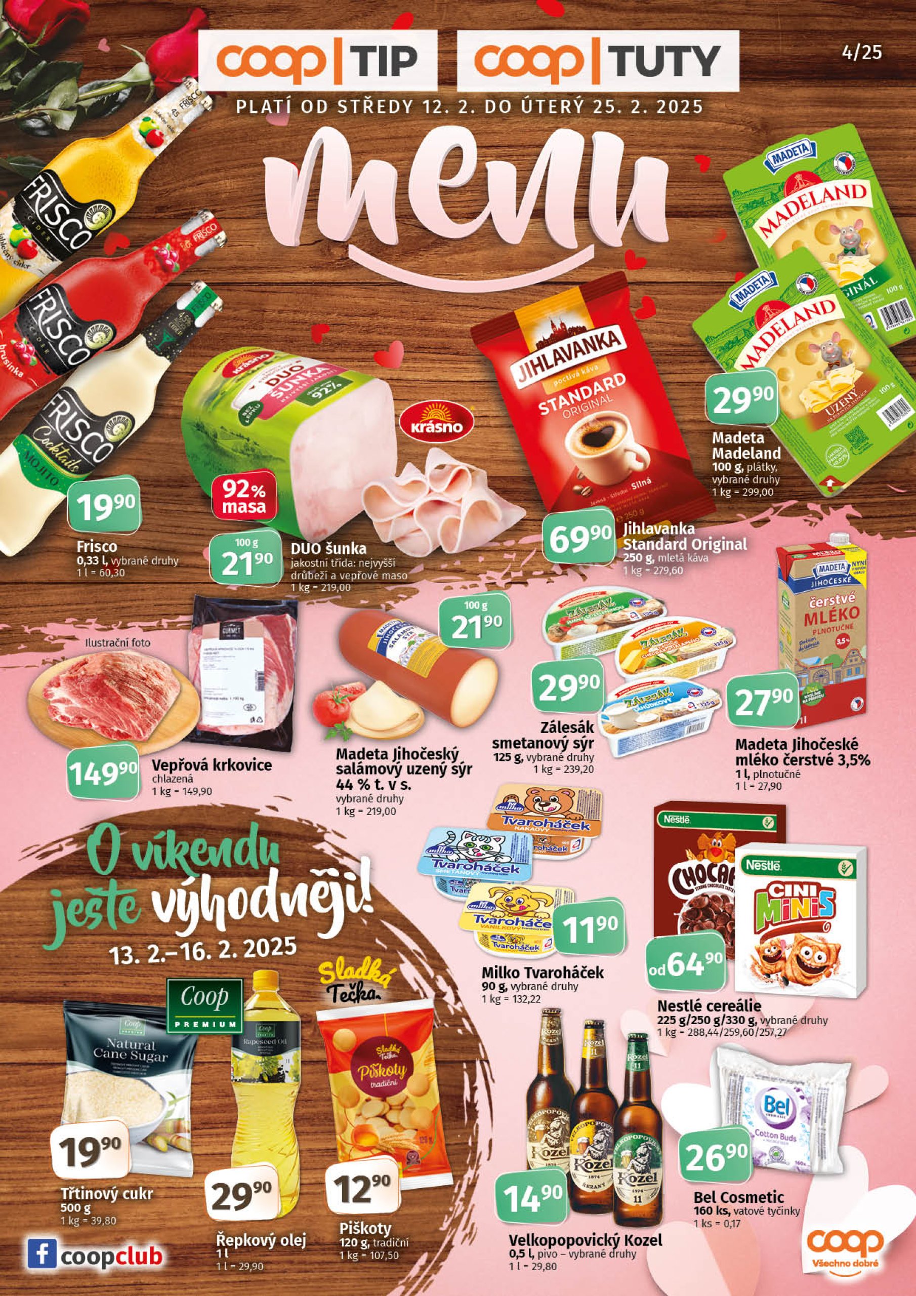 coop - Leták Coop - Tuty-Tip Menu od 12.02. do 25.02.