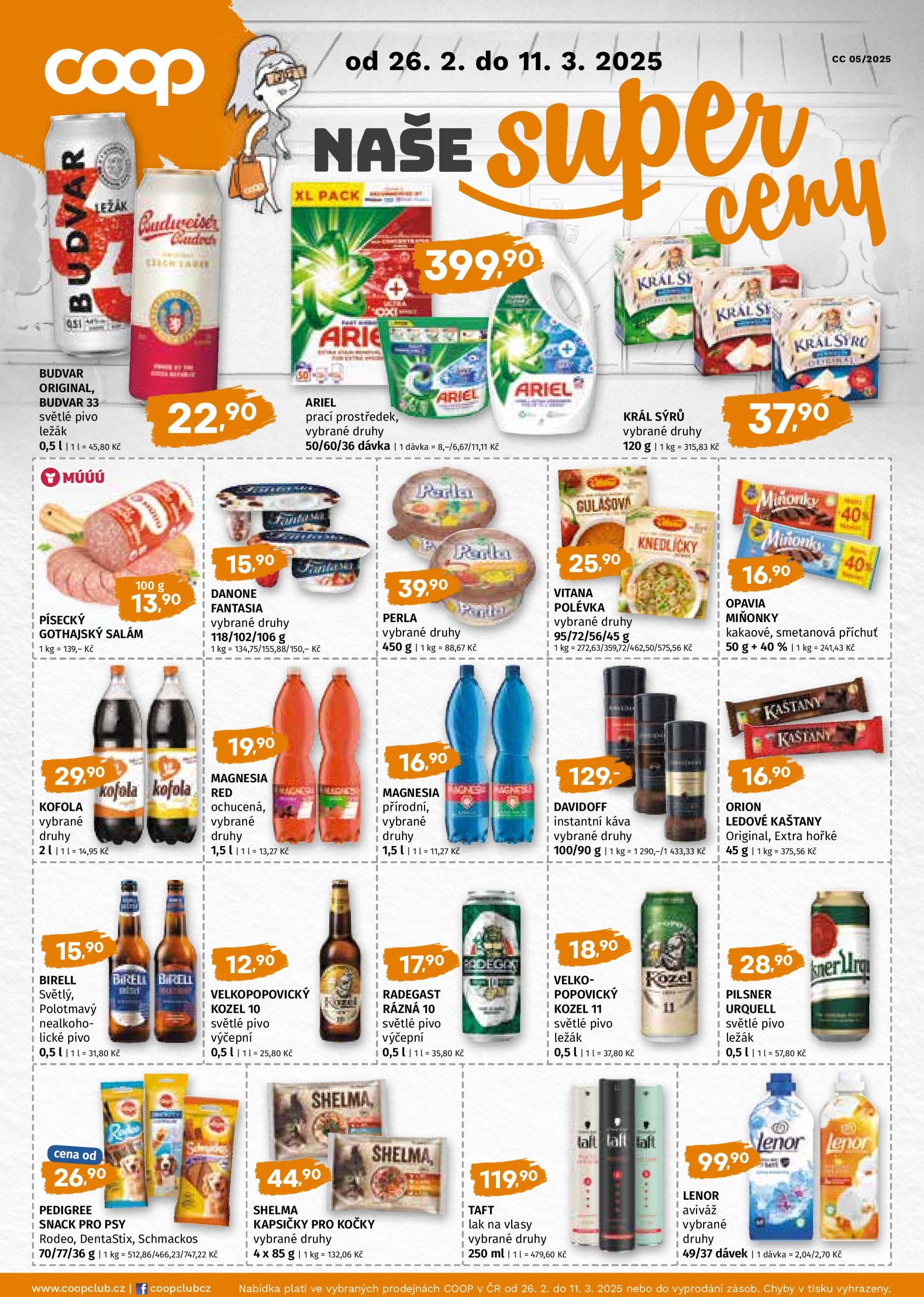 coop - Leták Coop - Naše značky od 26.02. do 11.03.