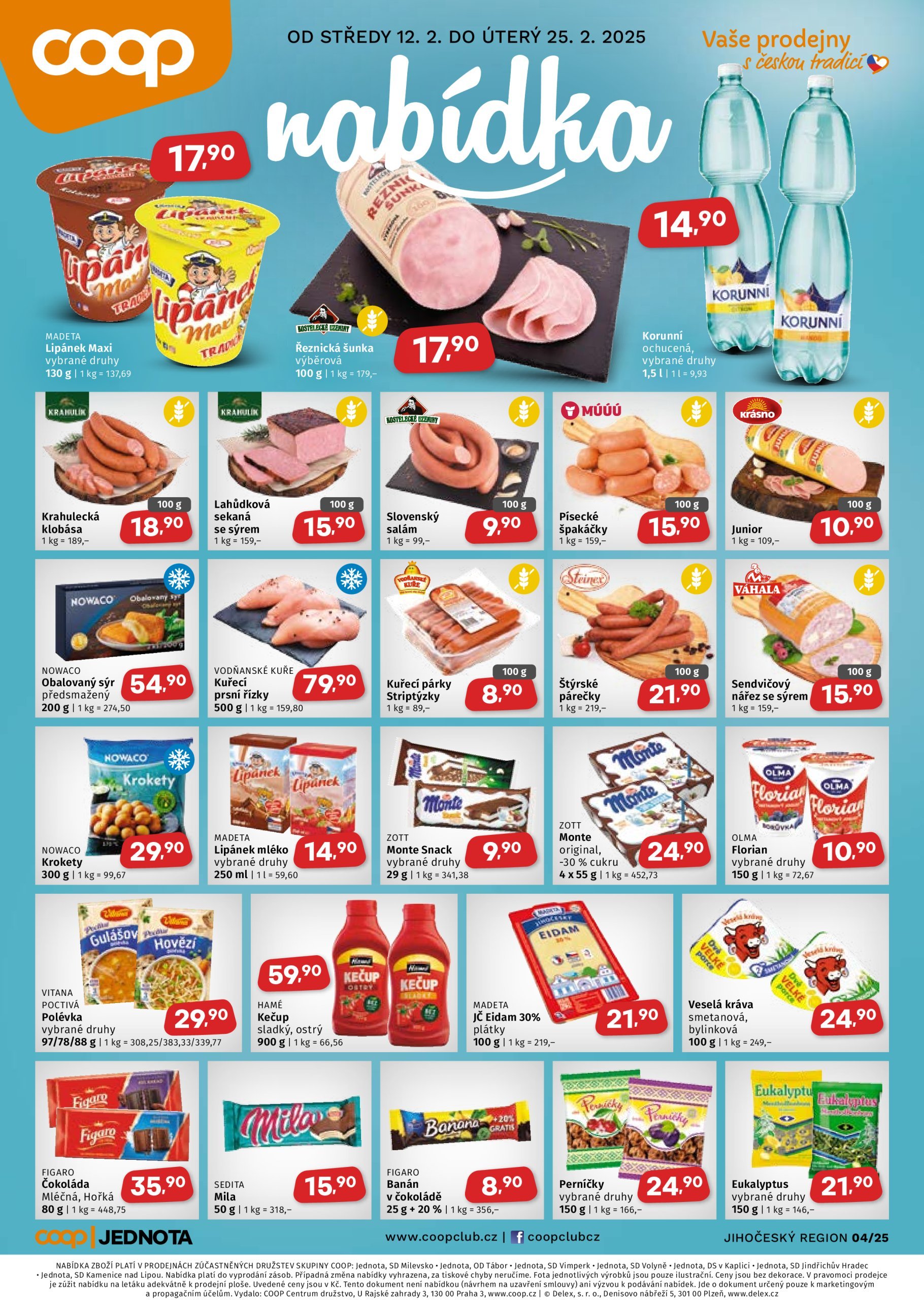 coop - Leták Coop - Jižní Čechy od 12.02. do 25.02.