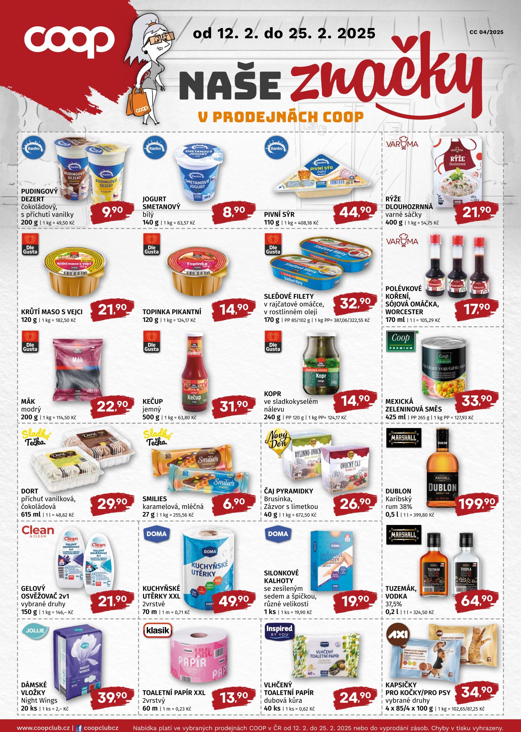 coop - Leták COOP - Naše cena od 12.02. do 25.02. - page: 2