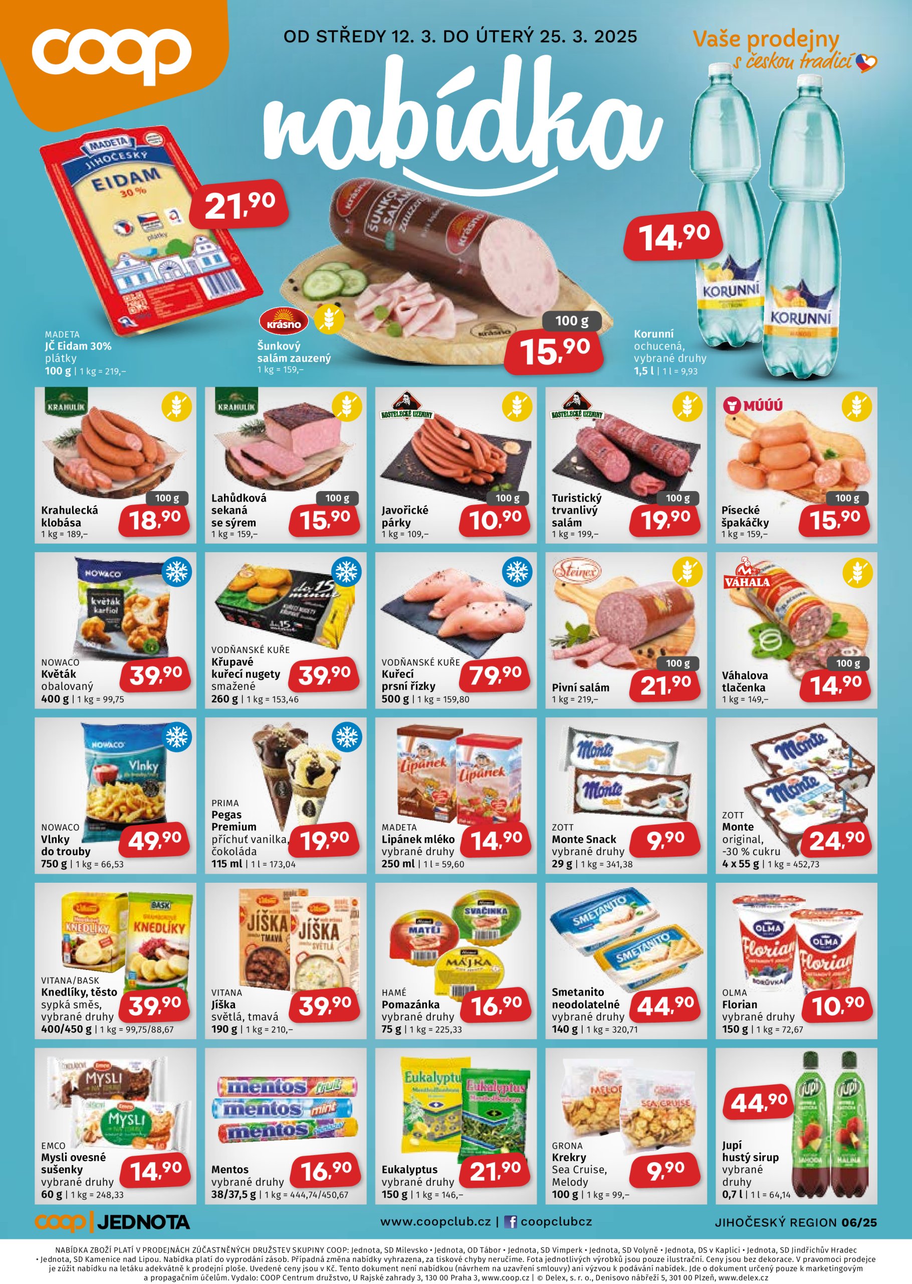 coop - Leták Coop - Jižní Čechy od 12.03. do 25.03.