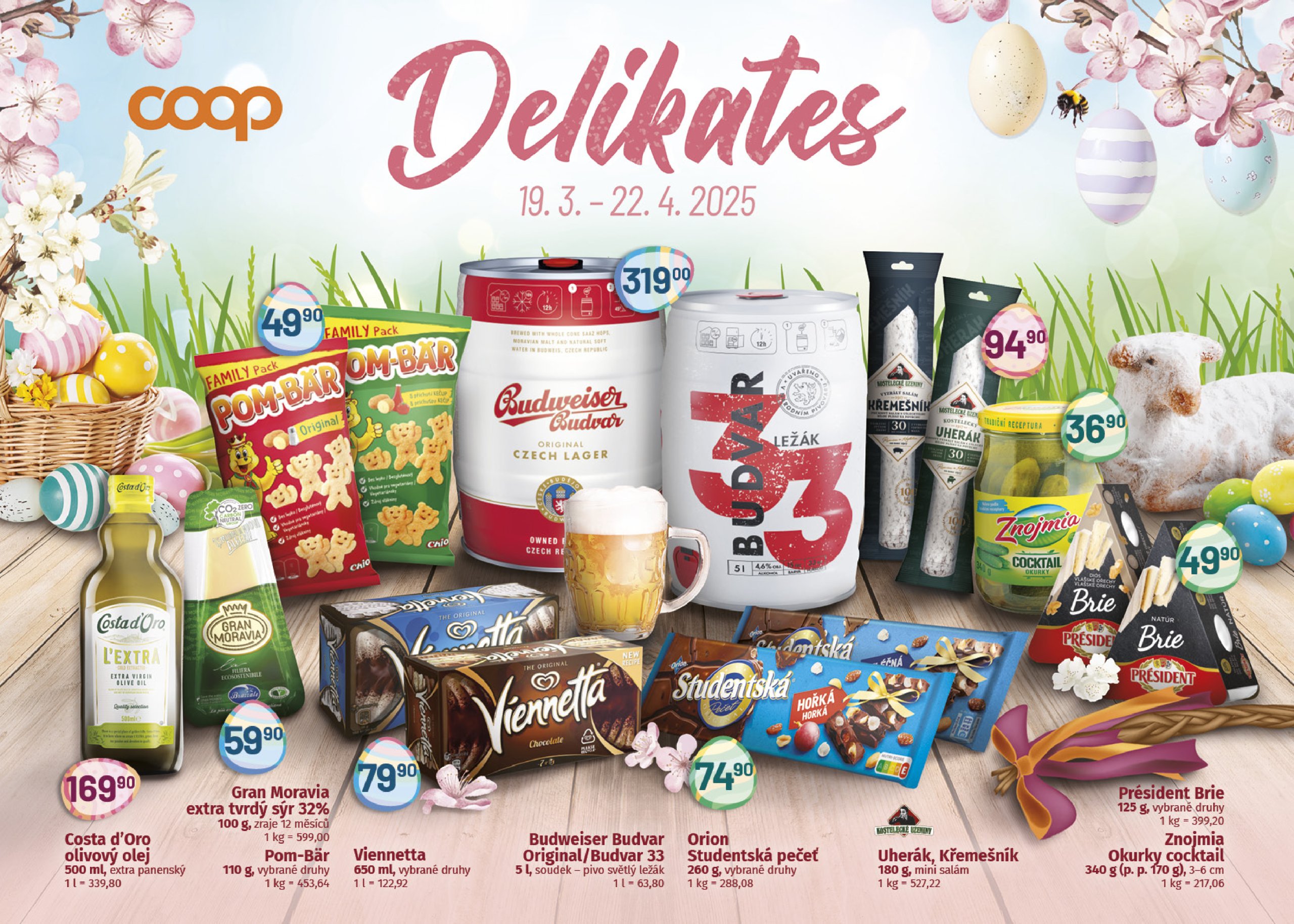 coop - Leták Coop - Delikates Velikonoce od 19.03. do 22.04.