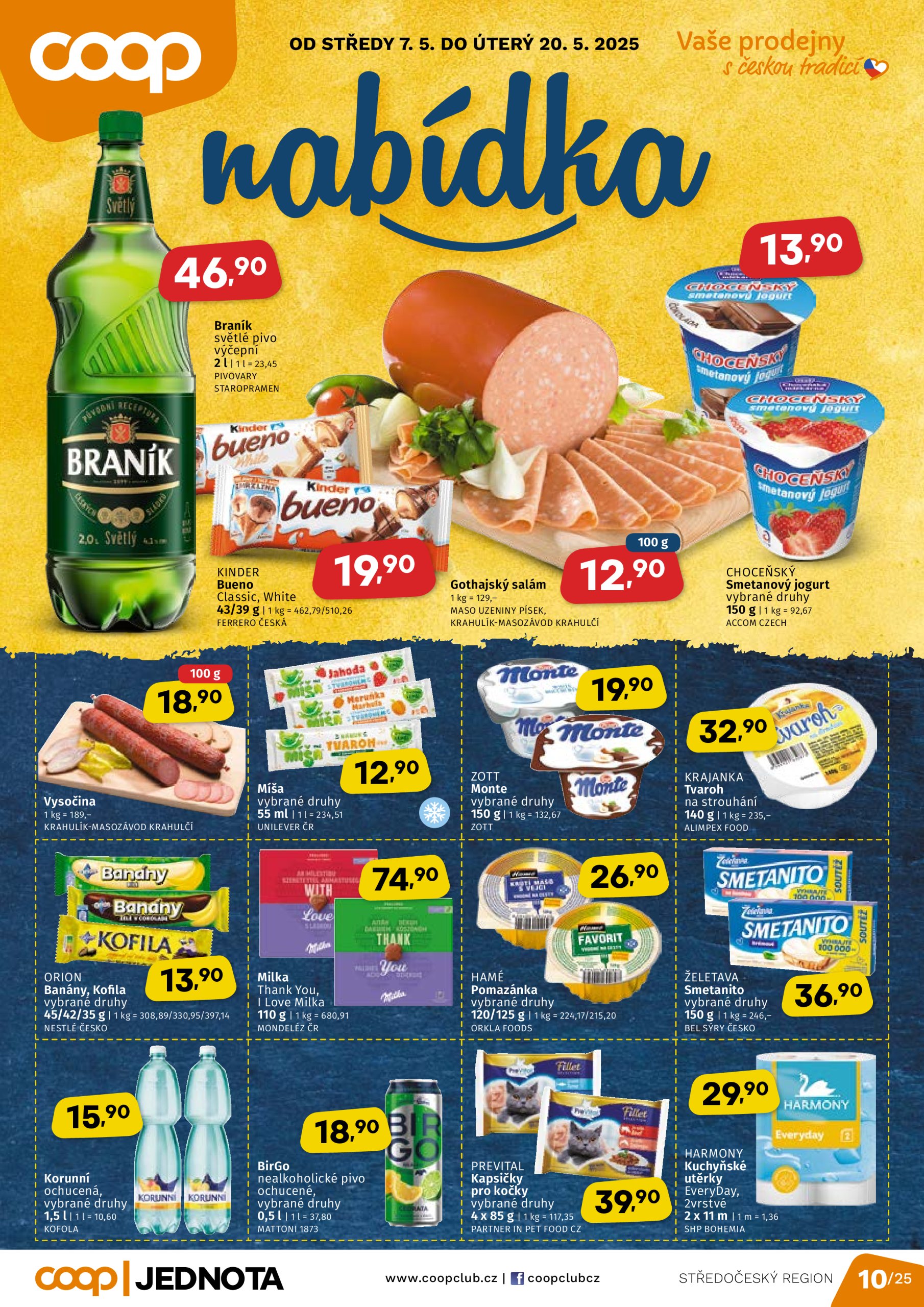 coop - Leták Coop - Střední Čechy od 07.05. do 20.05.