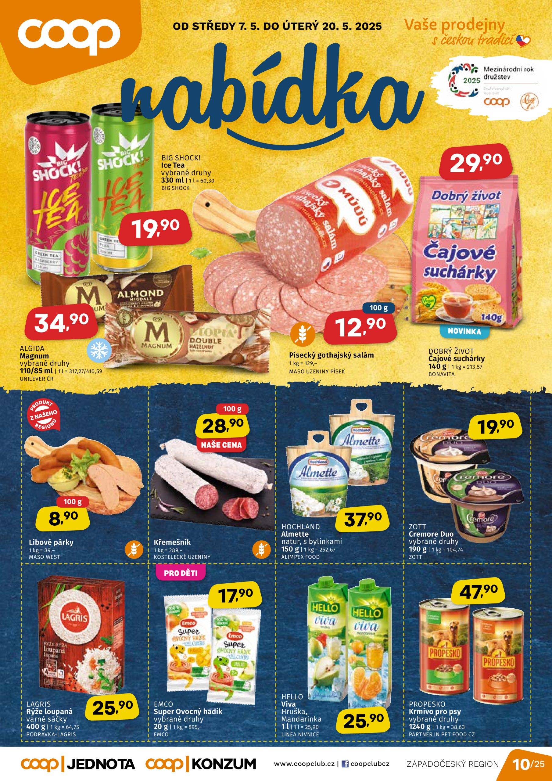 coop - Leták Coop - Západní Čechy od 07.05. do 20.05.