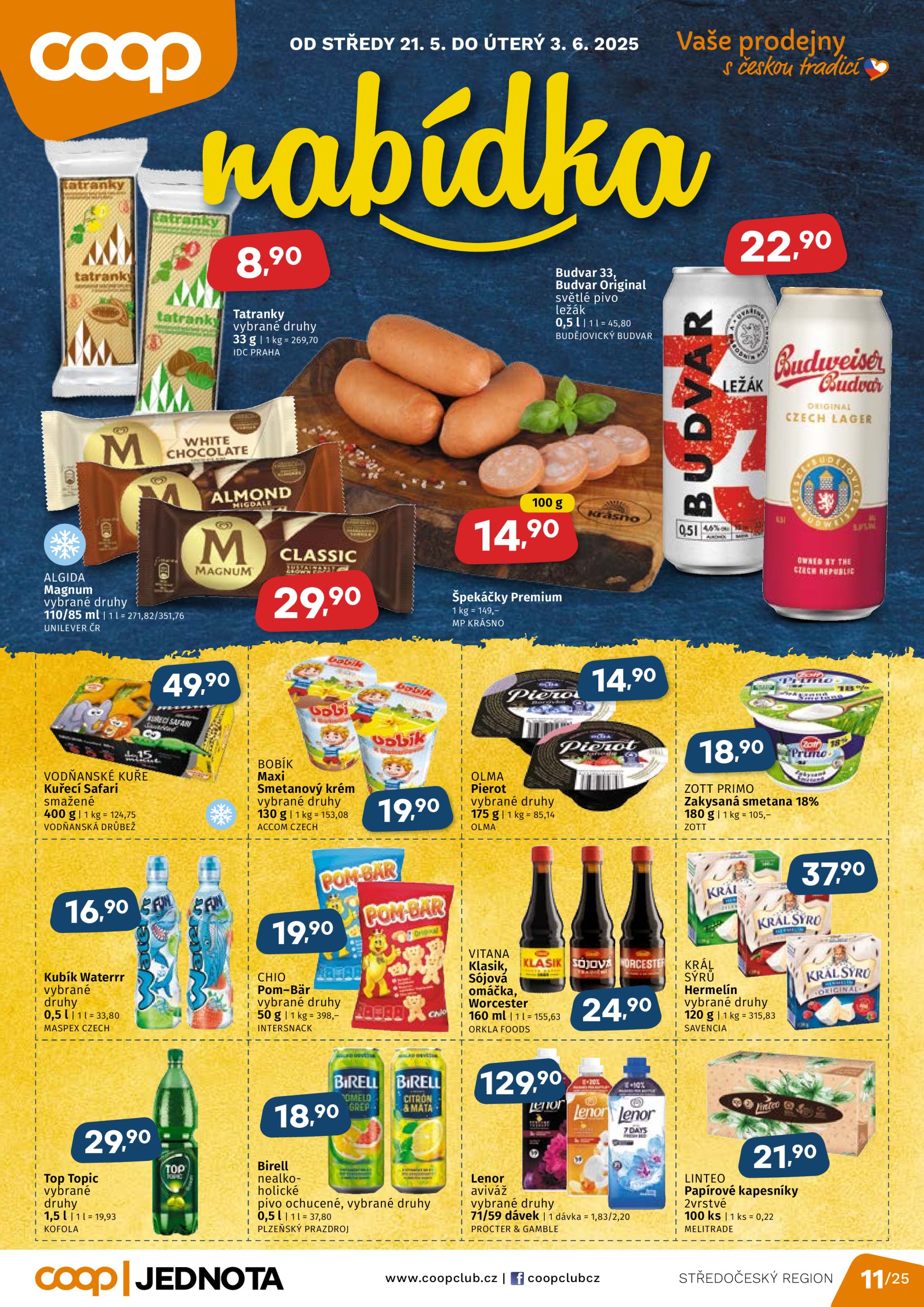 coop - Leták Coop - Střední Čechy od 21.05. do 03.06.