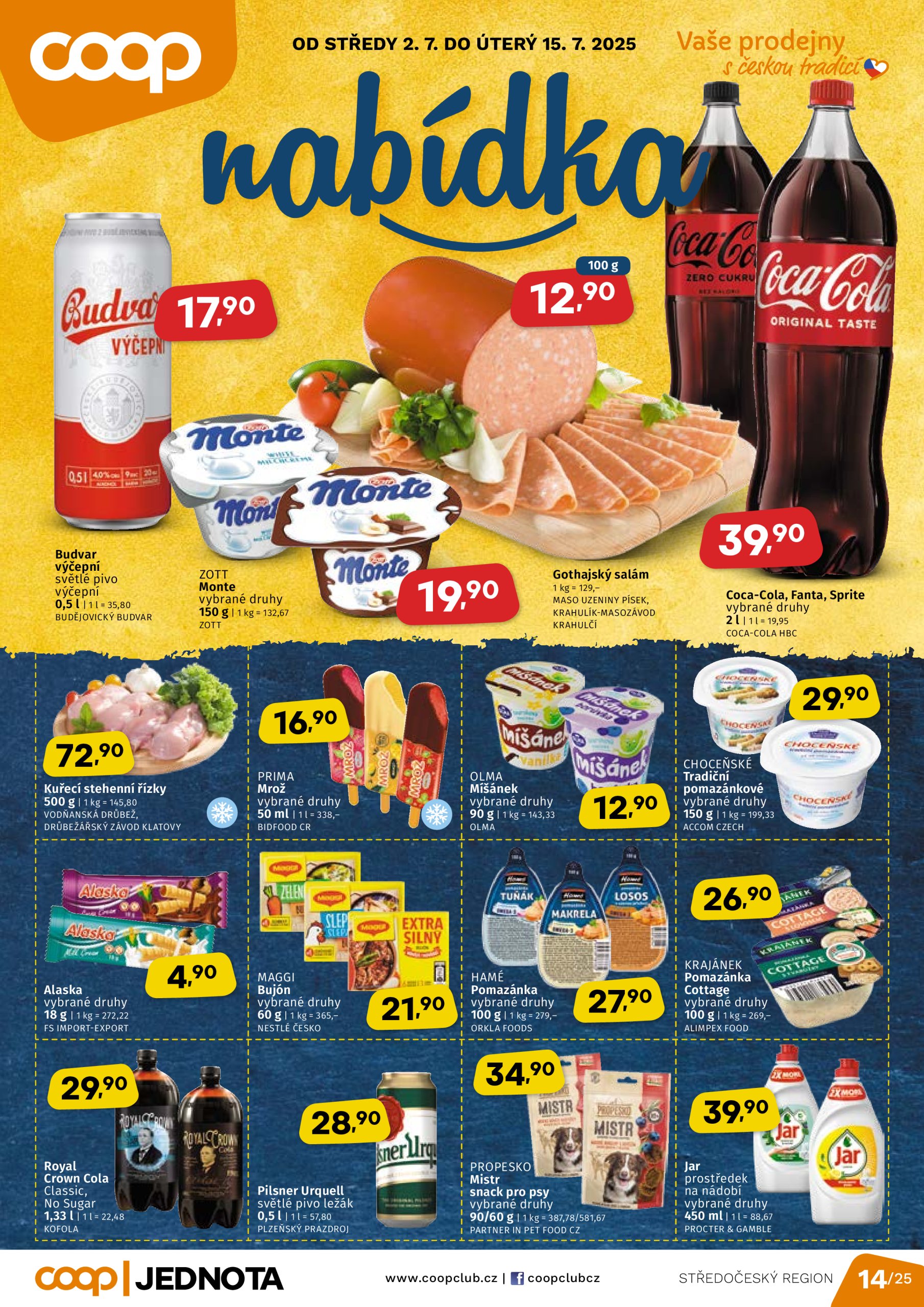 coop - Leták Coop - Střední Čechy od 02.07. do 15.07.
