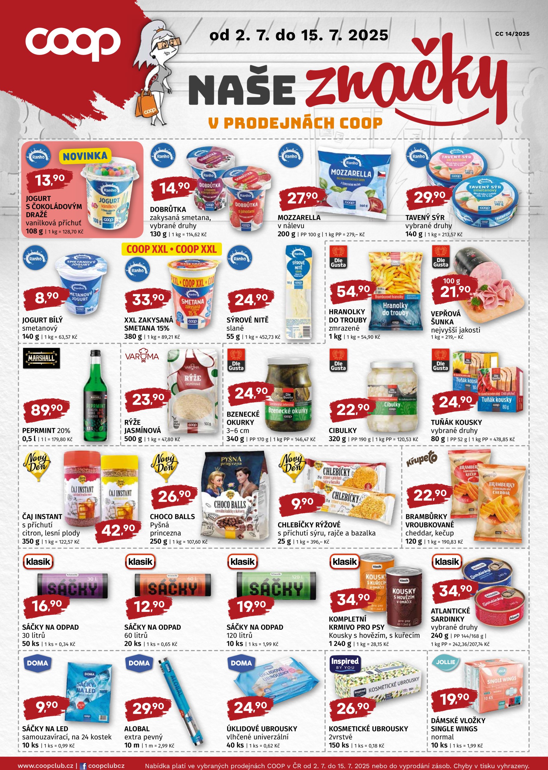coop - Leták Coop - Naše značky od 02.07. do 15.07. - page: 2