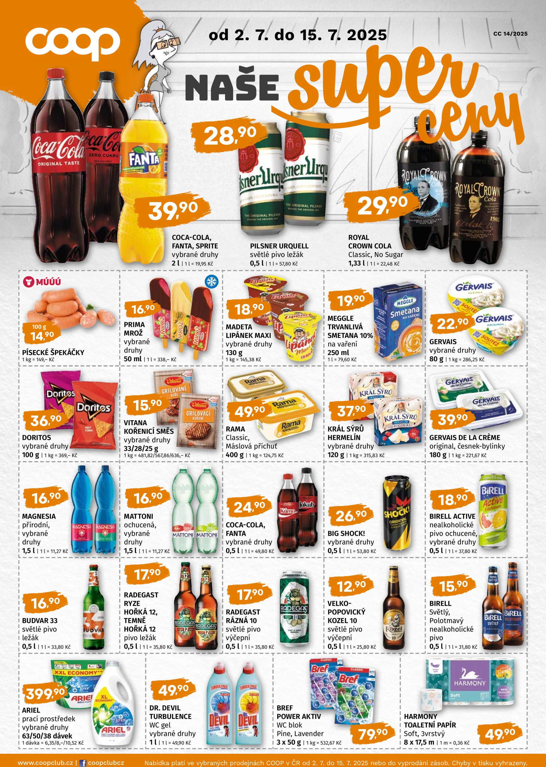 coop - Leták Coop - Naše značky od 02.07. do 15.07.