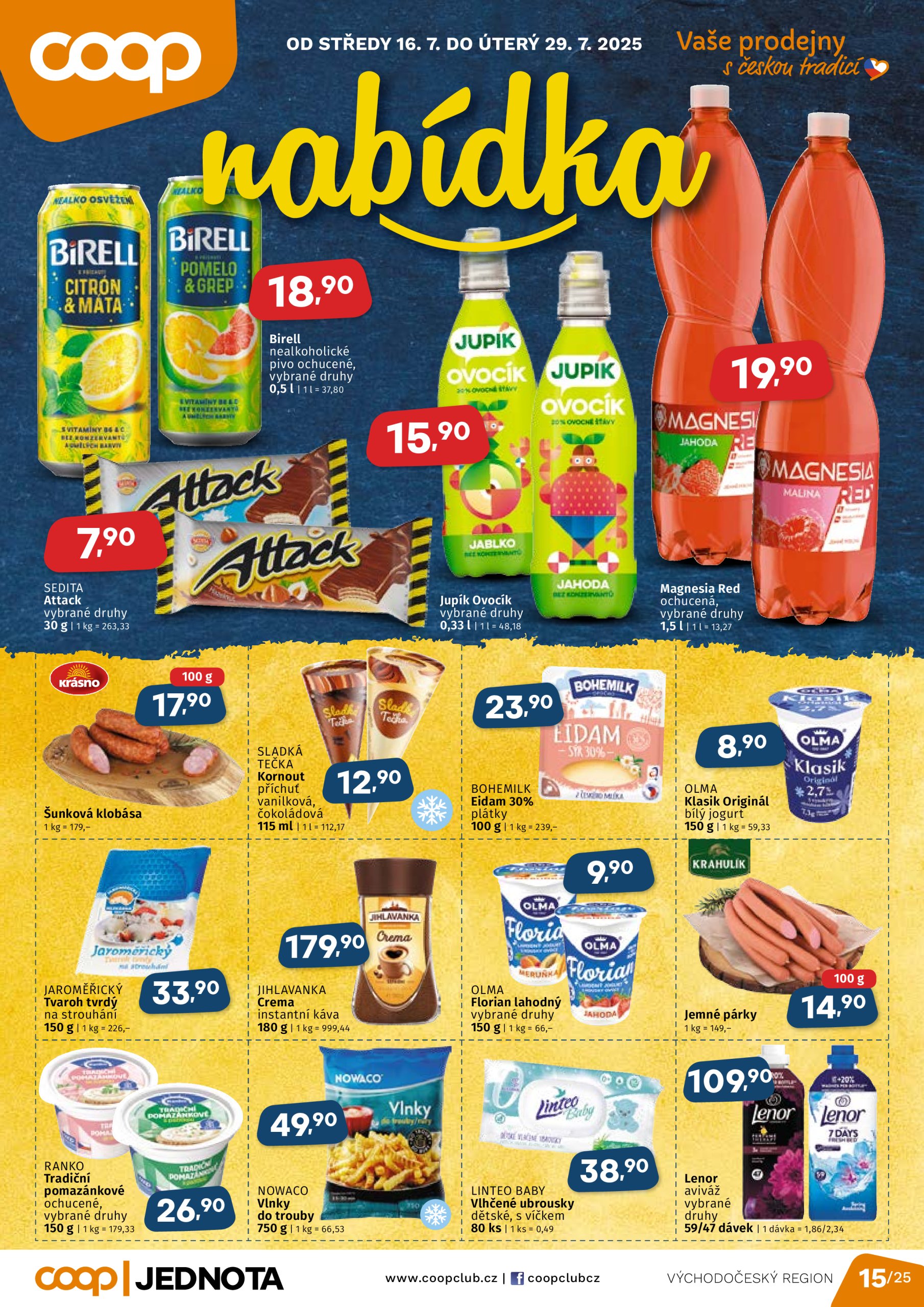 coop - Leták Coop - Východní Čechy od 16.07. do 29.07.