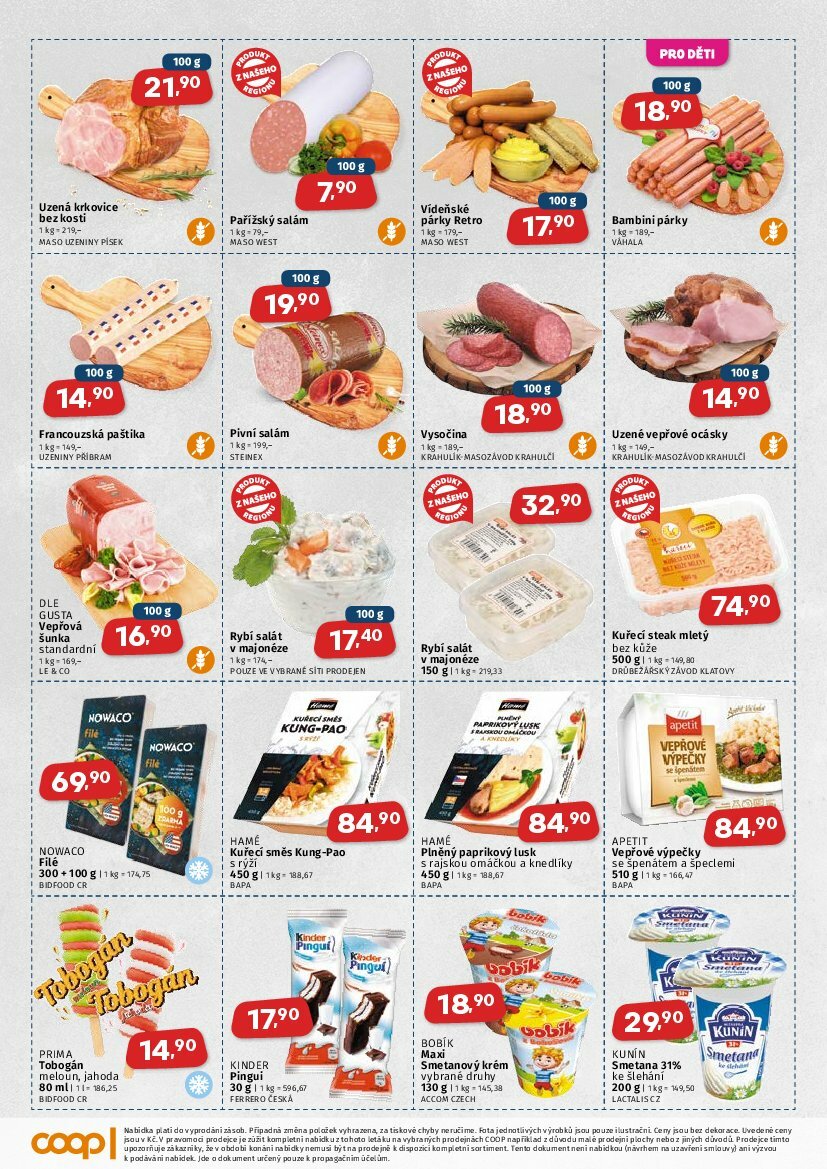 coop - Leták Coop - Západní Čechy od 13.08. do 26.08. - page: 2