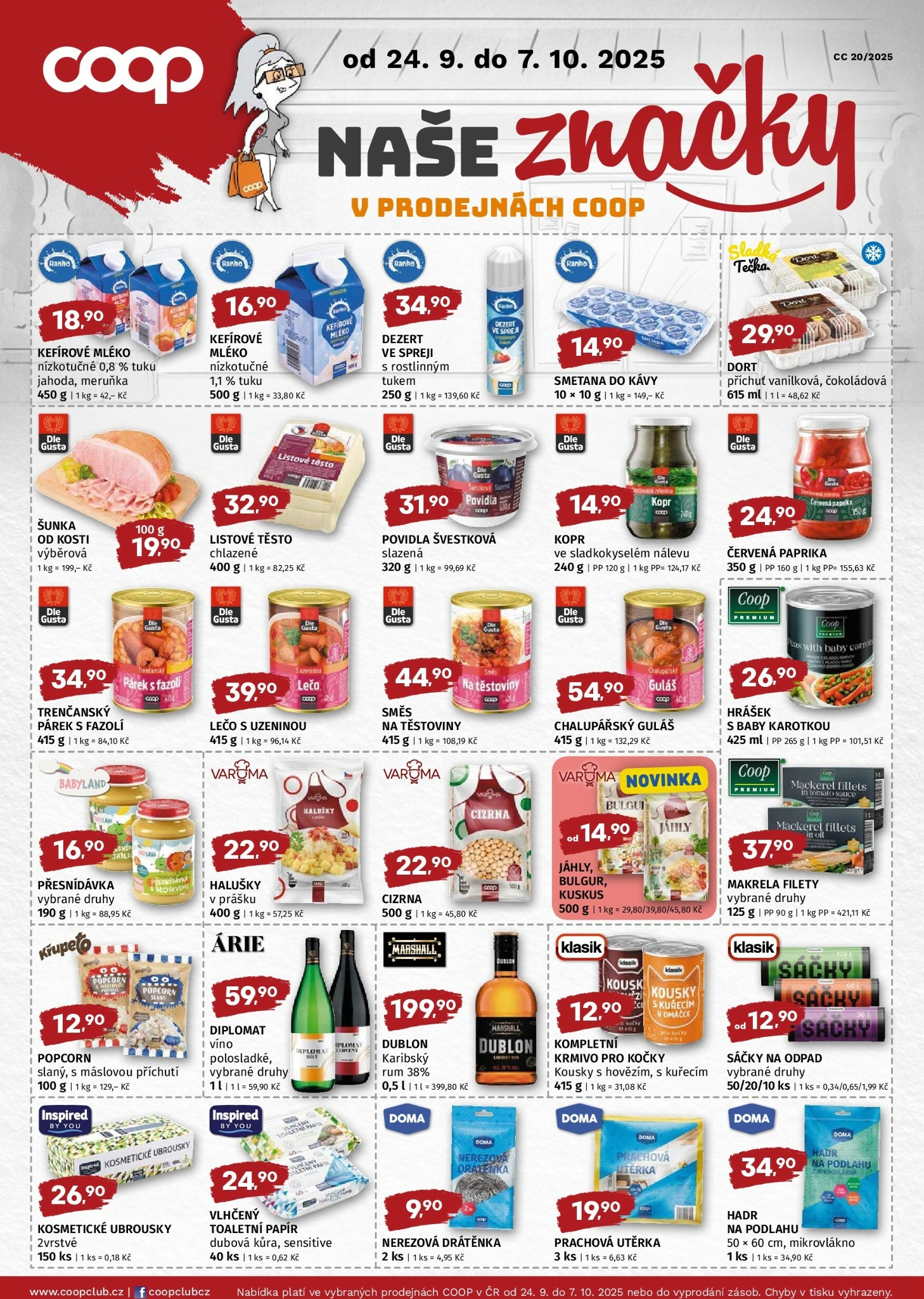 coop - Leták Coop - Naše značky od 24.09. do 07.10. - page: 2