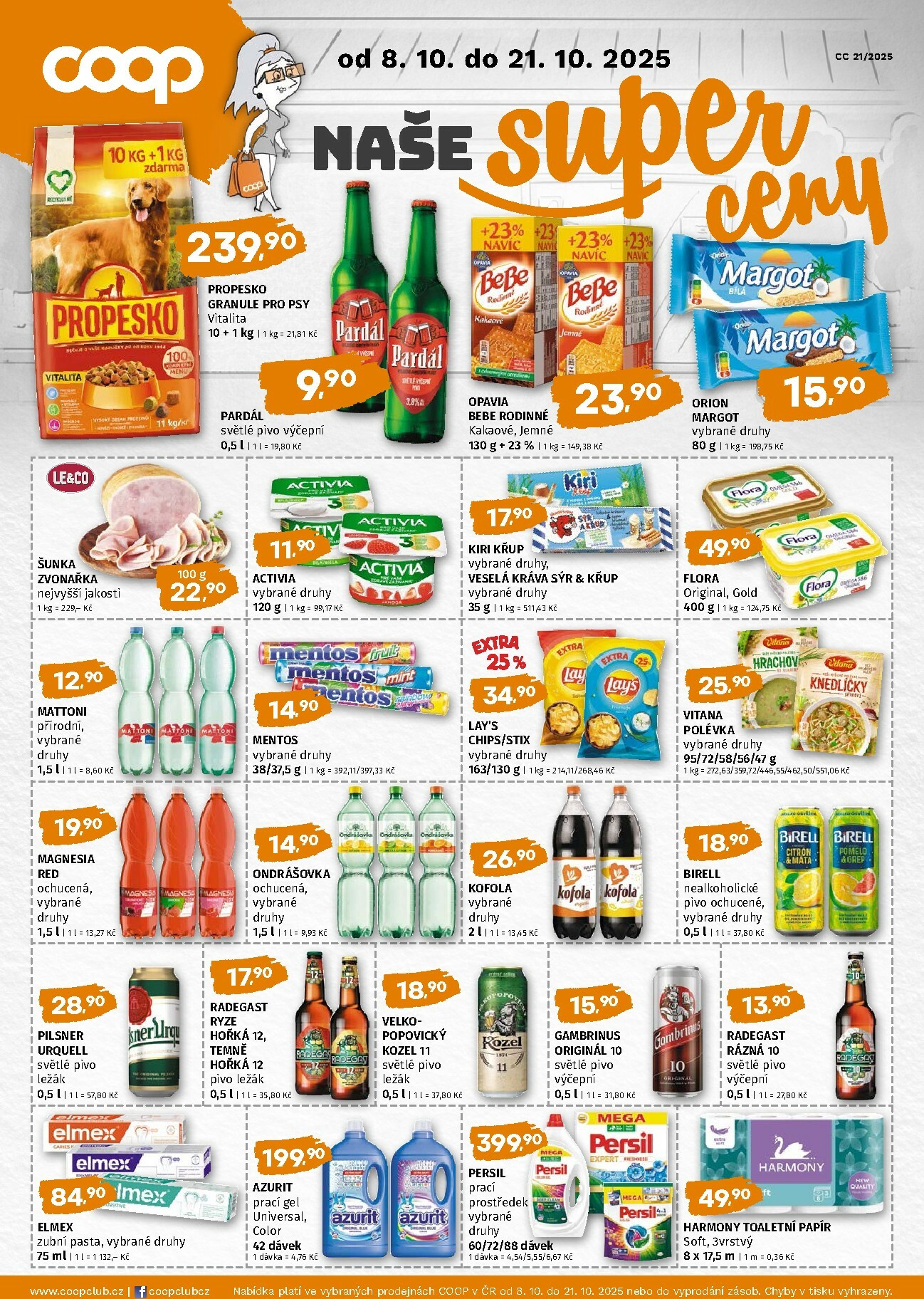 coop - Aktuální leták Coop - Naše značky od 08.10. do 21.10.