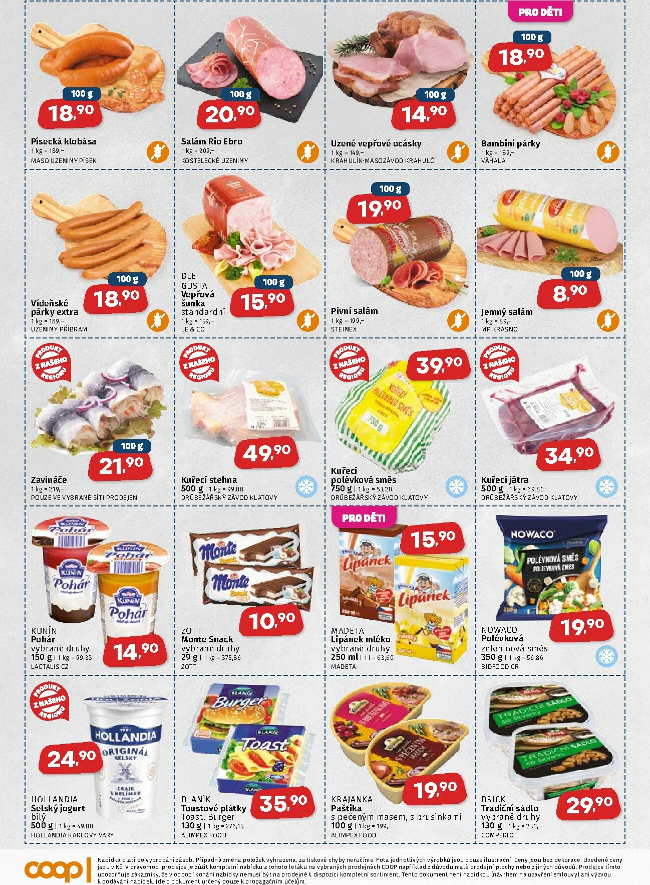 coop - Aktuální leták Coop - Západní Čechy od 22.10. do 04.11. - page: 2