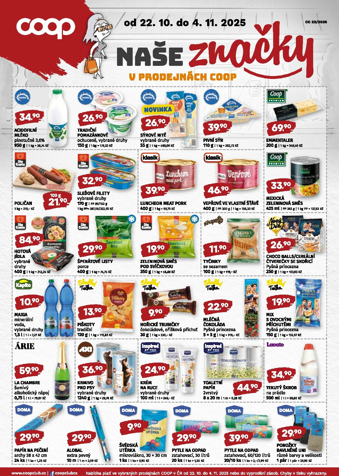 coop - Aktuální leták Coop - Střední Čechy od 22.10. do 04.11. - page: 4