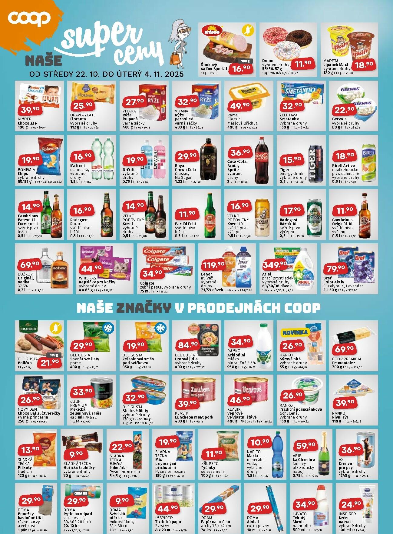 coop - Aktuální leták Coop - Jižní Čechy od 22.10. do 04.11. - page: 2