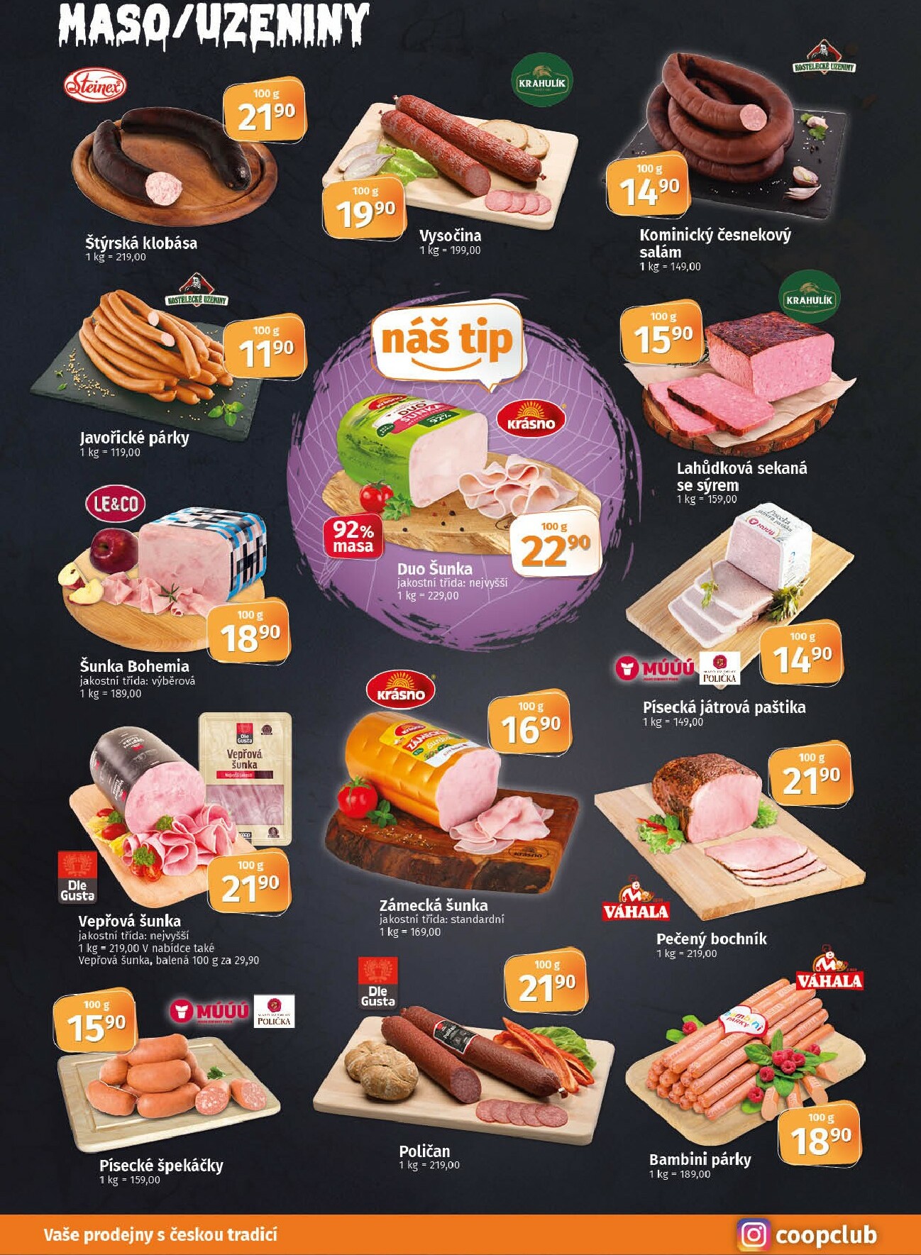 coop - Aktuální leták Coop - Tuty-Tip Menu od 22.10. do 04.11. - page: 2