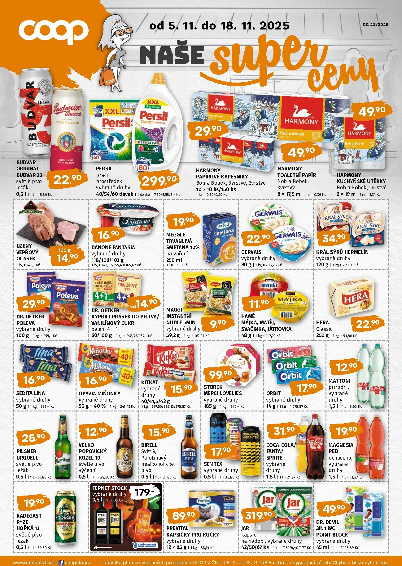 coop - Aktuální leták Coop - Naše značky od 05.11. do 18.11.