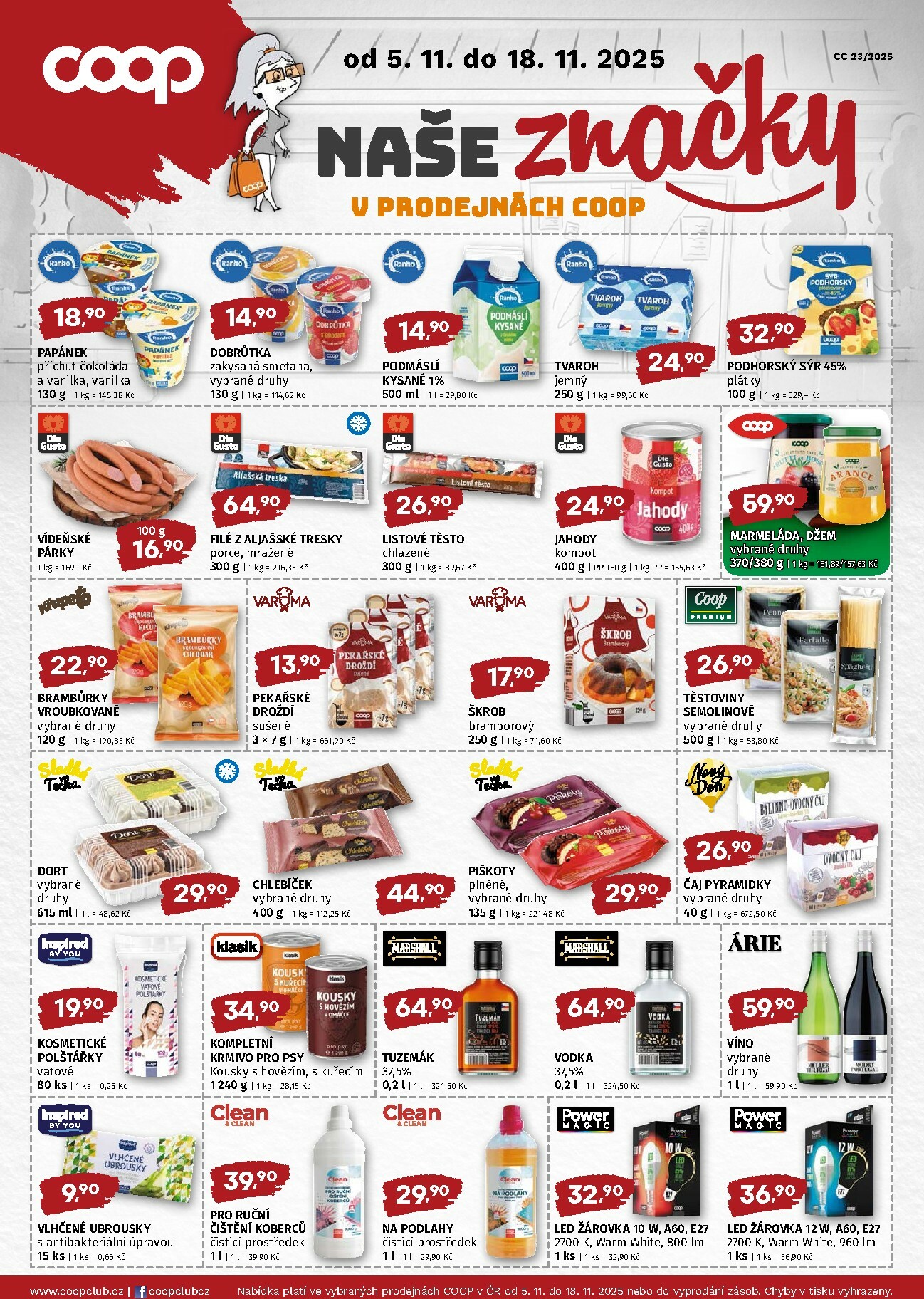 coop - Aktuální leták Coop - Naše značky od 05.11. do 18.11. - page: 2