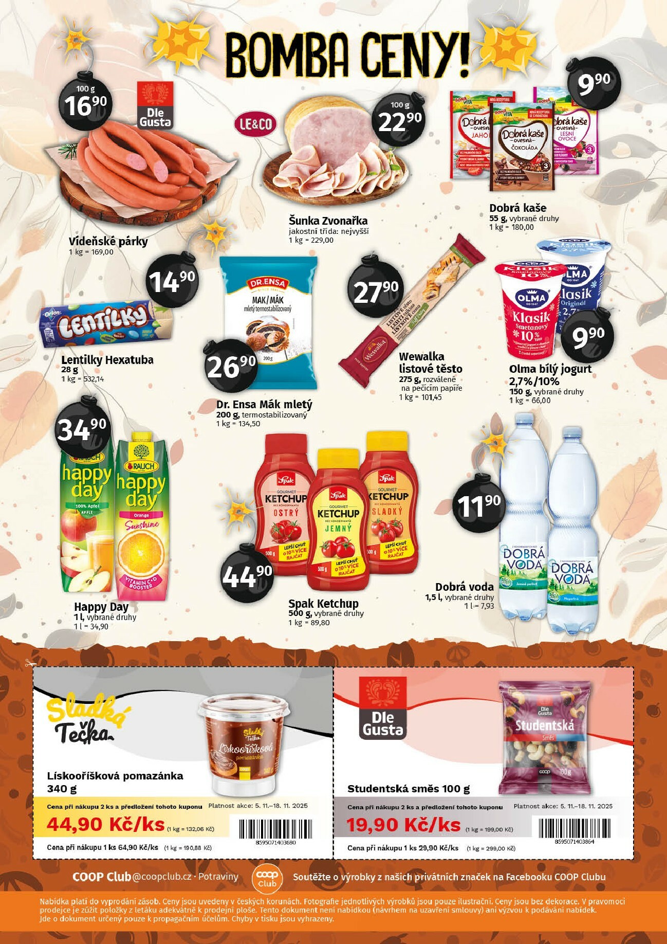 coop - Aktuální leták Coop - Tuty-Tip Menu od 05.11. do 18.11. - page: 12