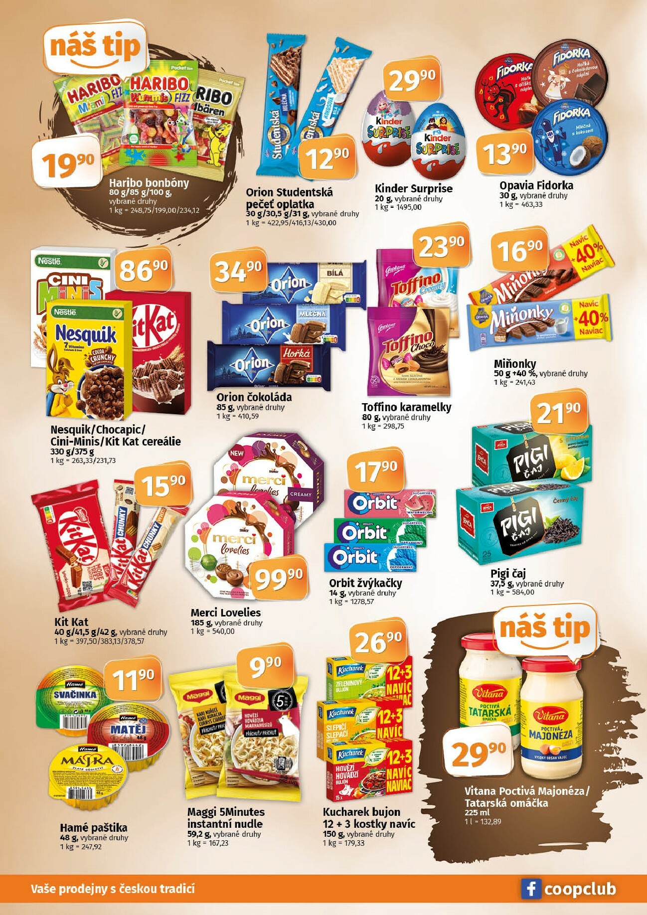 coop - Aktuální leták Coop - Tuty-Tip Menu od 05.11. do 18.11. - page: 8