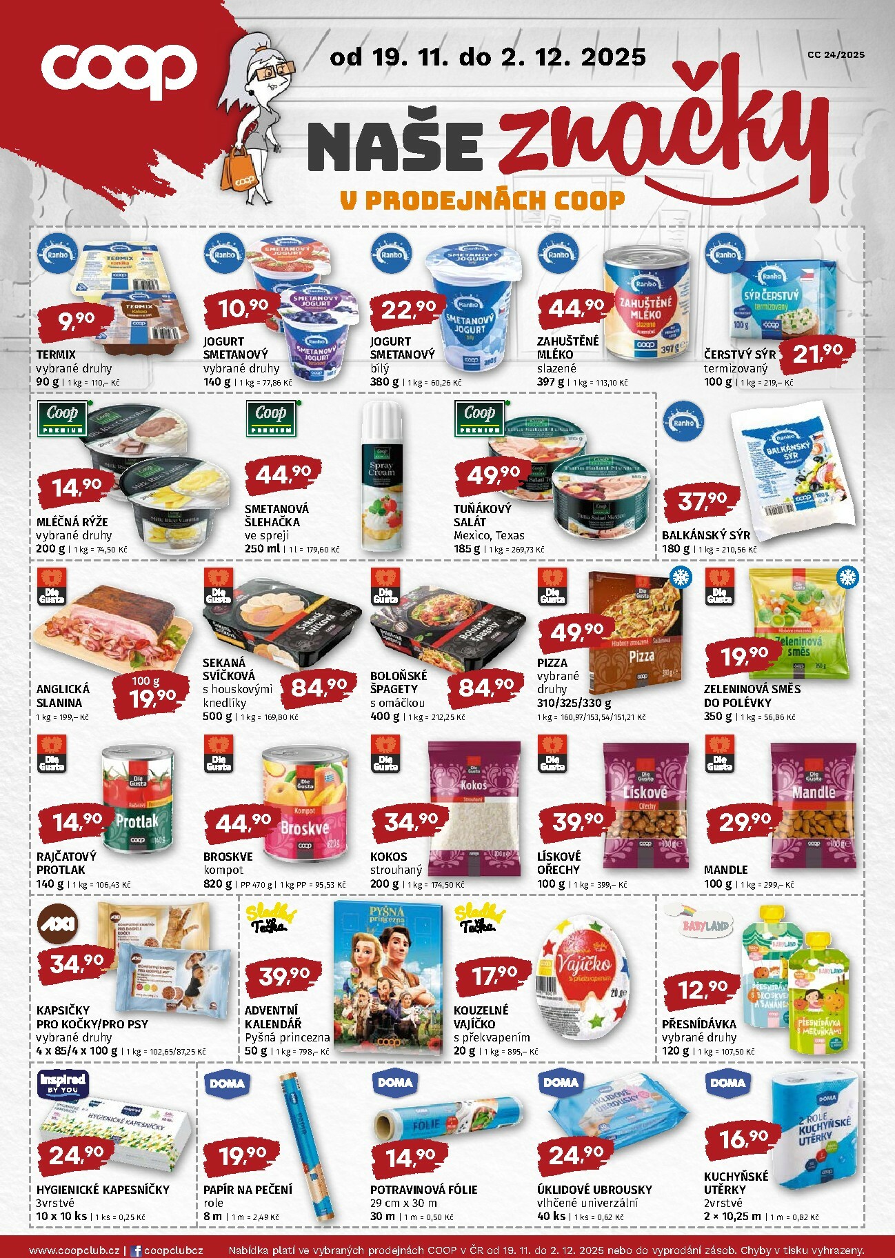 coop - Aktuální leták Coop - Naše značky od 19.11. do 02.12. - page: 2