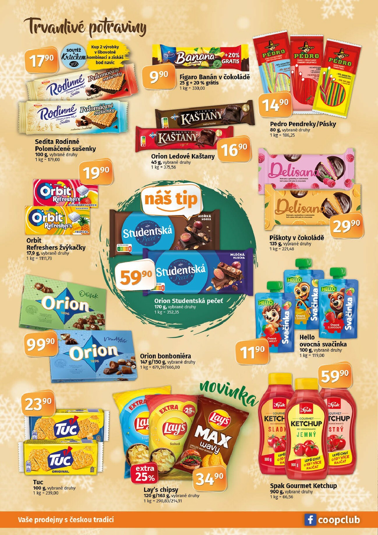 coop - Aktuální leták Coop - Tuty-Tip Menu od 03.12. do 16.12. - page: 8