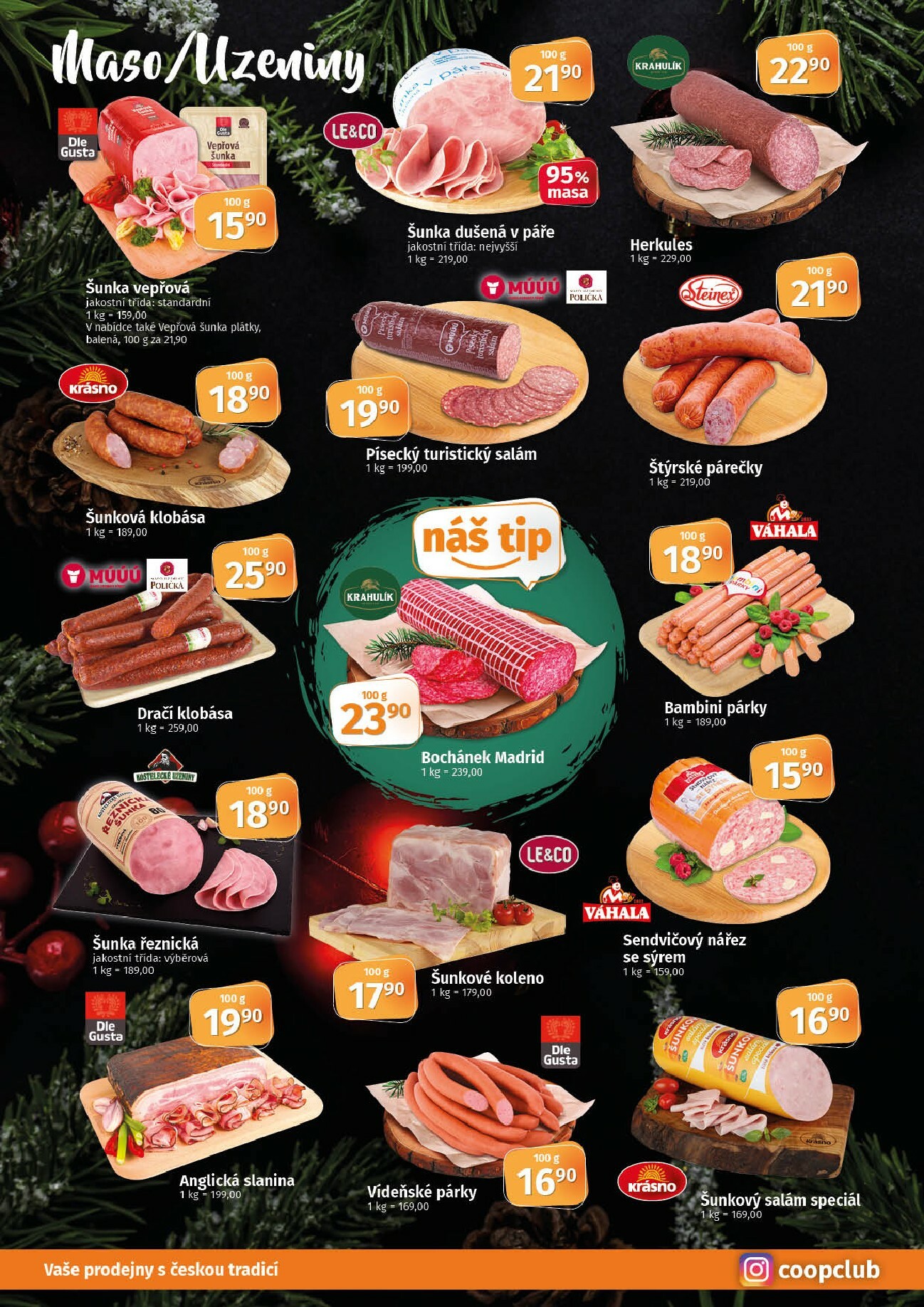 coop - Aktuální leták Coop - Tuty-Tip Menu od 03.12. do 16.12. - page: 2