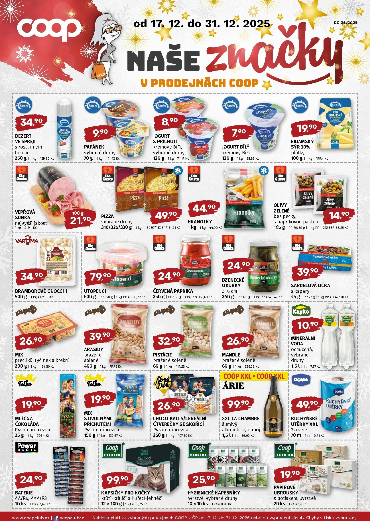 coop - Aktuální leták Coop - Naše značky od 17.12. do 31.12. - page: 2