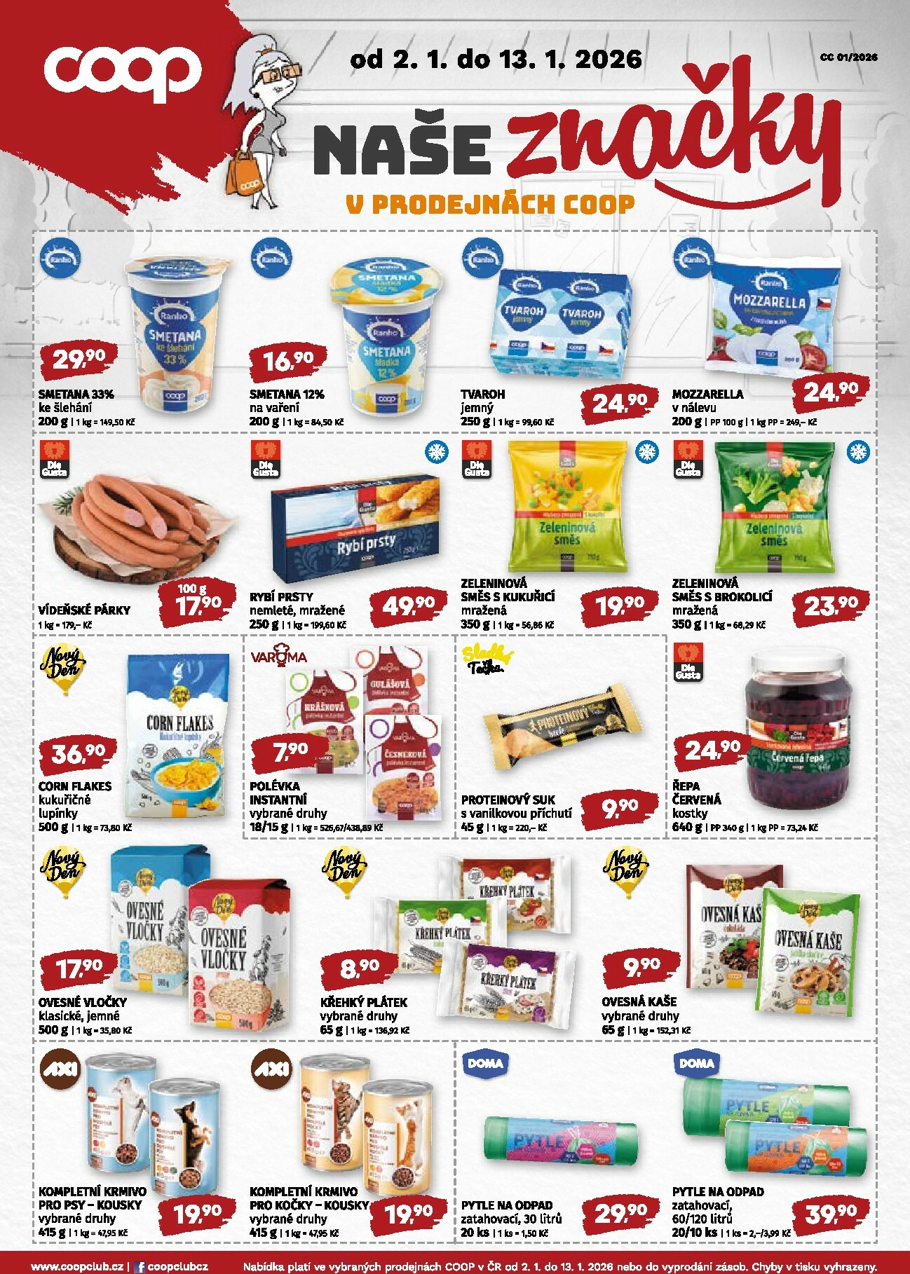 coop - Aktuální leták COOP - Střední Čechy od 02.01. do 13.01. - page: 4