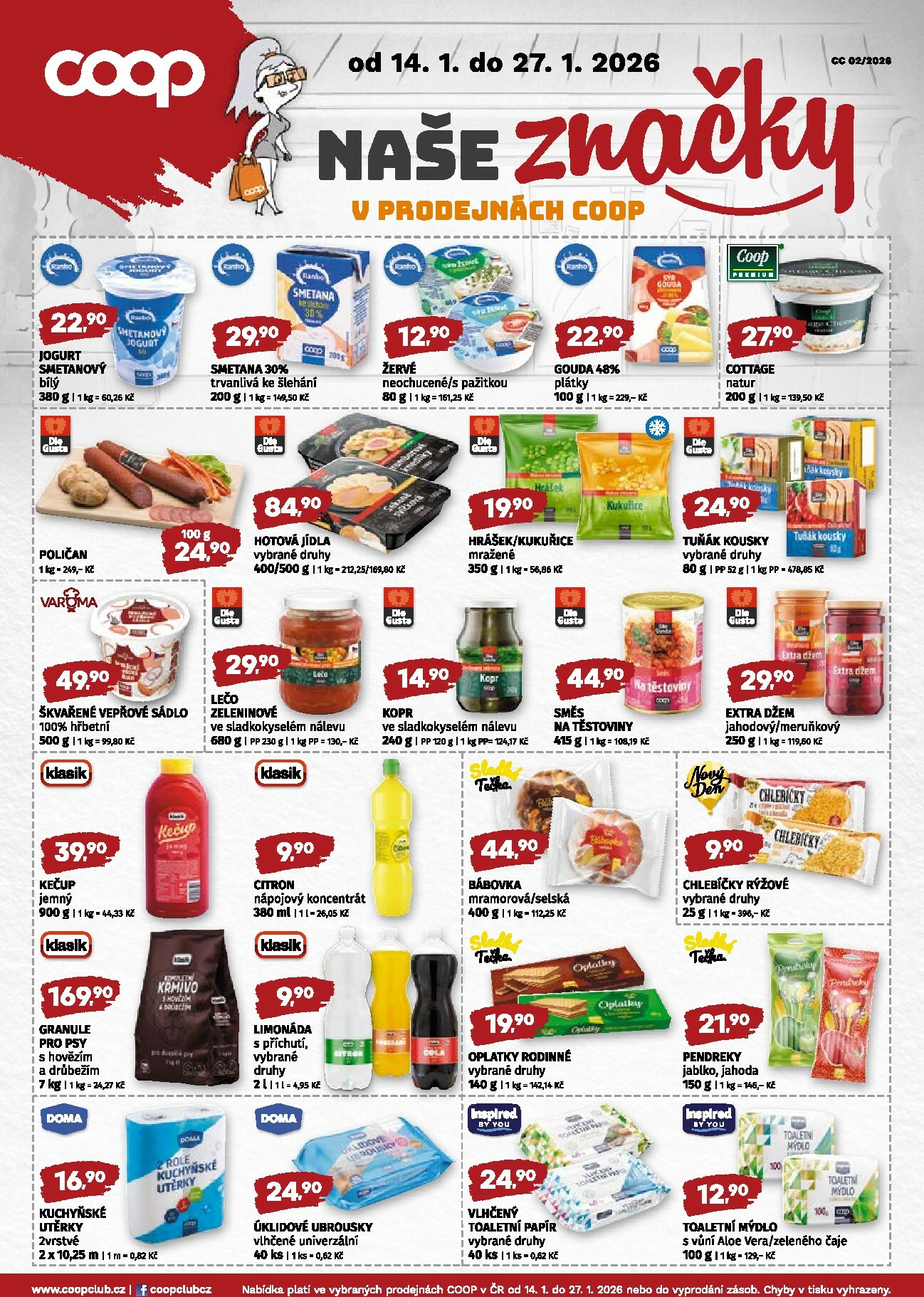 coop - Aktuální leták Coop - Střední Čechy od 14.01. do 27.01. - page: 4