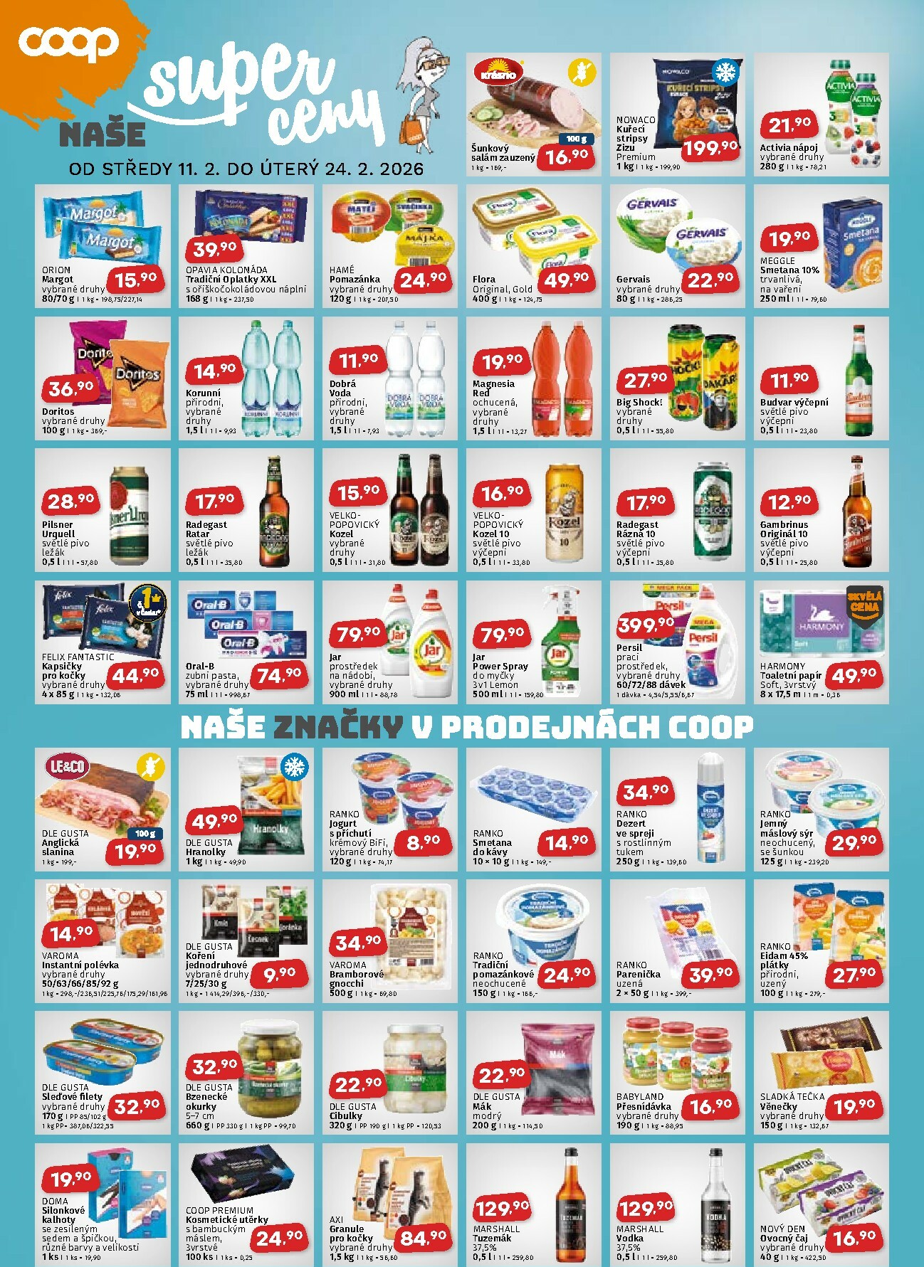 coop - COOP - Jižní Čechy leták platný od středy 11.02.2026 do úterý 24.02.2026 - page: 2