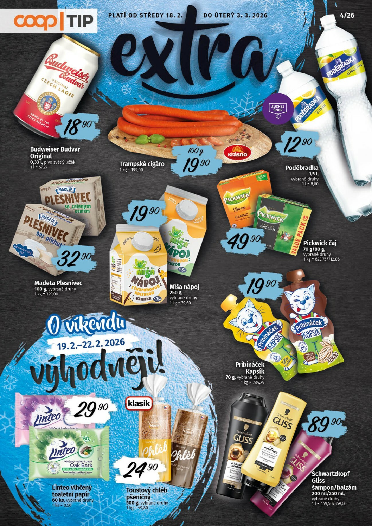 coop - Coop - Tip extra leták platný od středy 18.02.2026 do úterý 03.03.2026