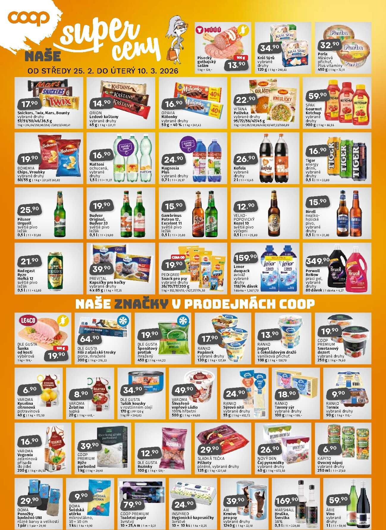 coop - Coop - Jižní Čechy leták platný od středy 25.02.2026 do úterý 10.03.2026 - page: 2