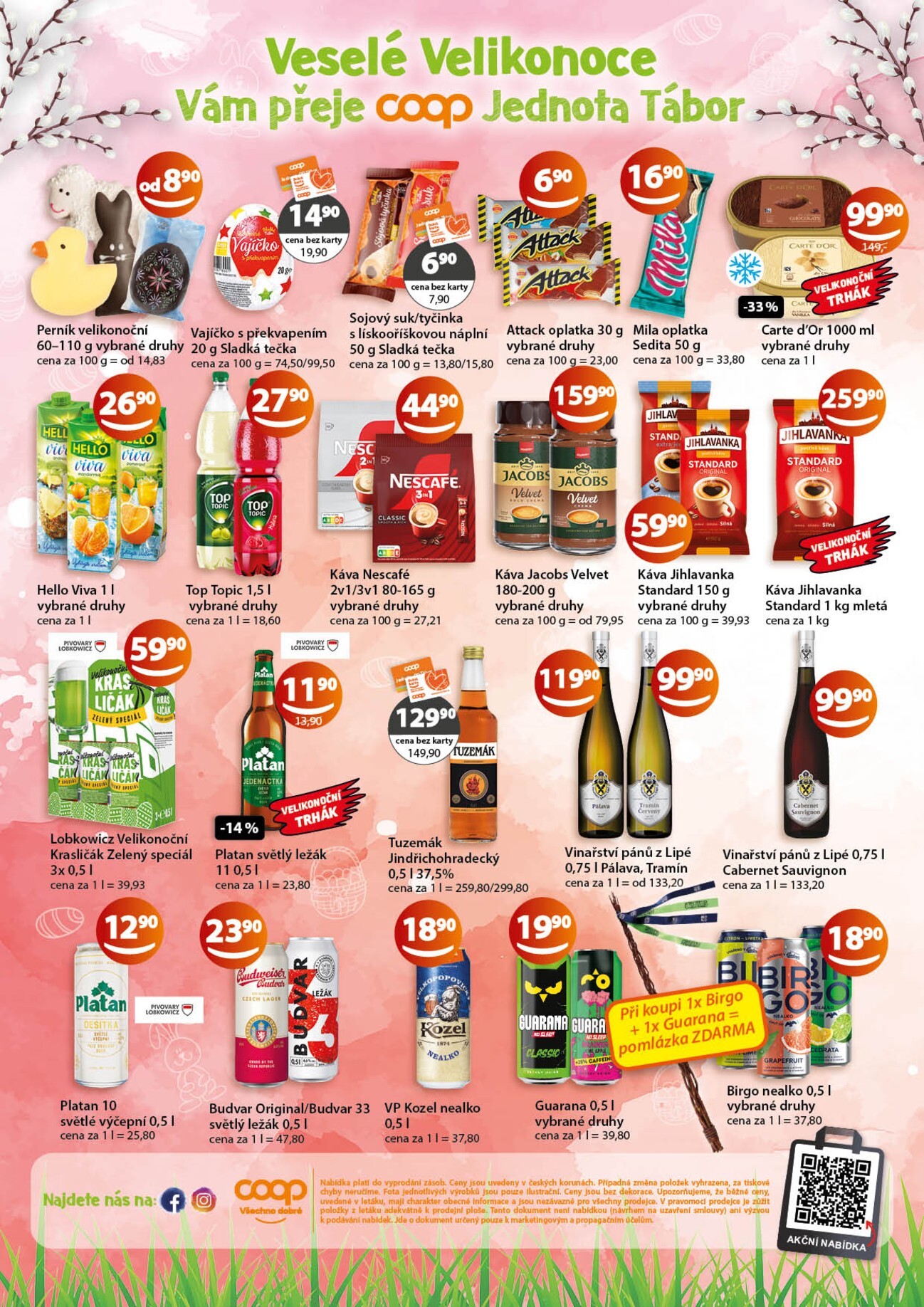 coop - Coop Jednota - Tábor leták platný od středy 18.03.2026 do úterý 07.04.2026 - page: 4