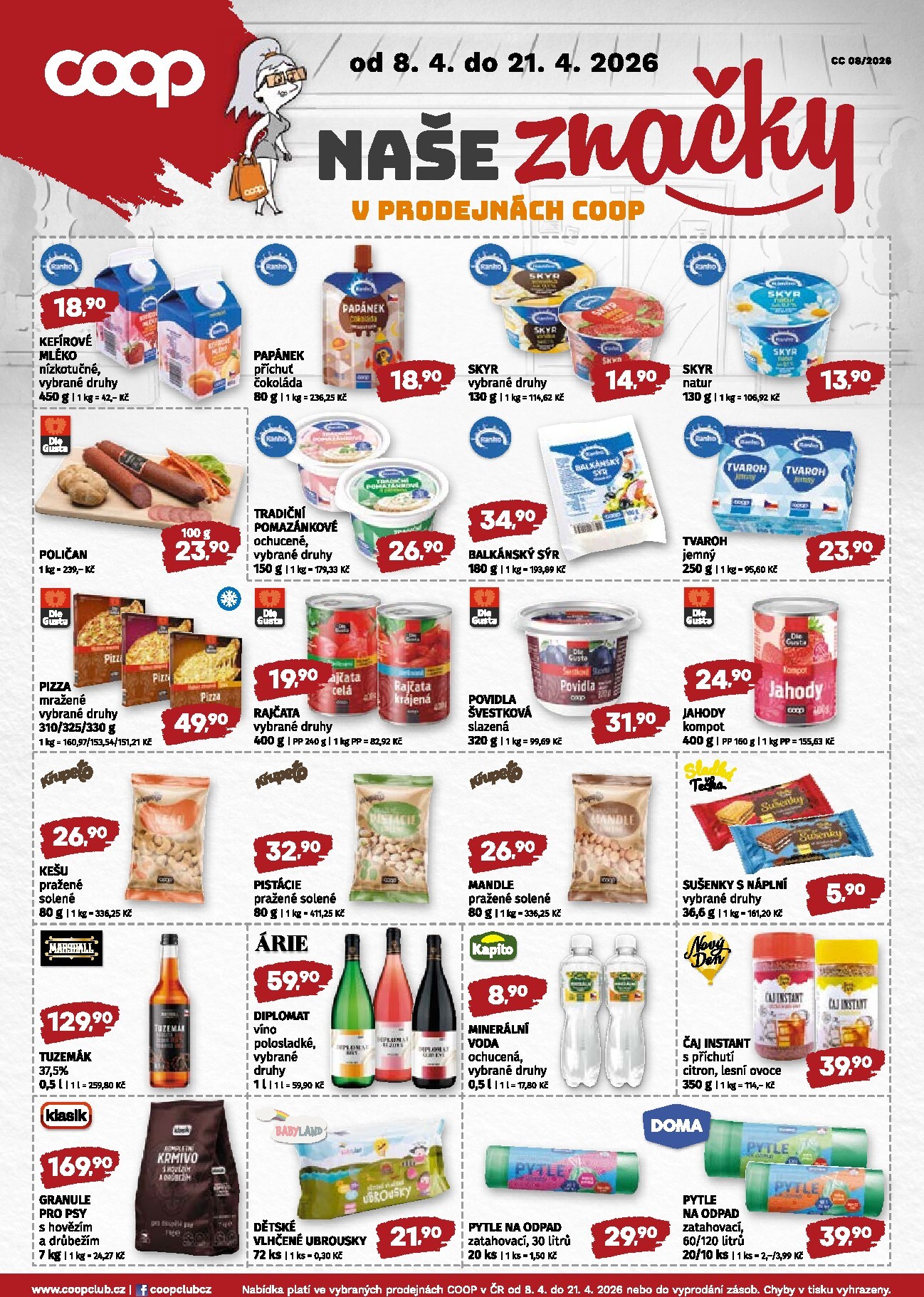 coop - Aktuální Coop - Střední Čechy leták platný od středy 08.04.2026 do úterý 21.04.2026 - page: 4