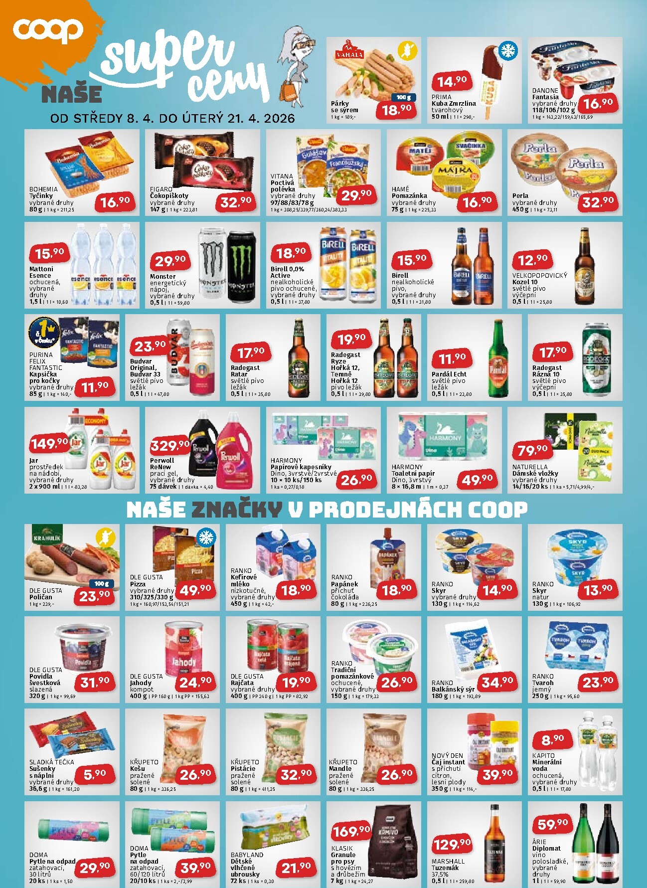 coop - Aktuální Coop - Jižní Čechy leták platný od středy 08.04.2026 do úterý 21.04.2026 - page: 2