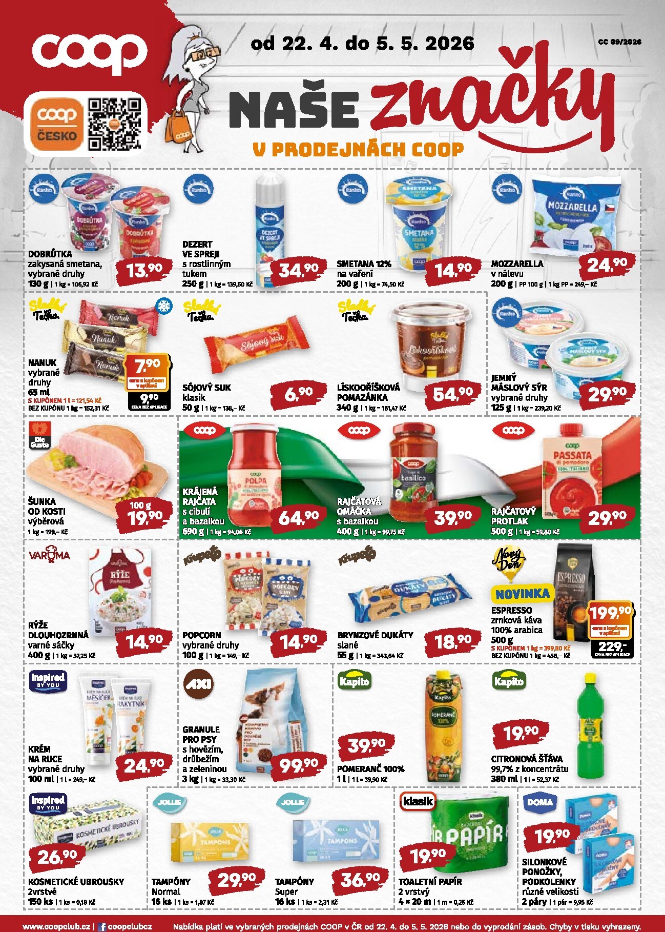 coop - Aktuální Coop - Střední Čechy leták platný od středy 22.04.2026 do úterý 05.05.2026 - page: 4